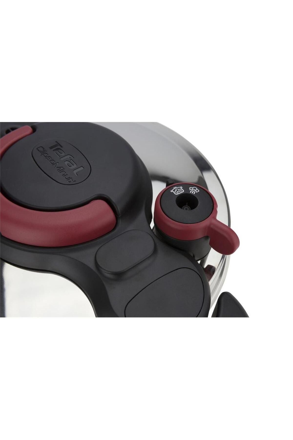 TEFAL P4620767 Clipso Minut Easy Düdüklü Tencere, 6 Litre - 1510001224-3