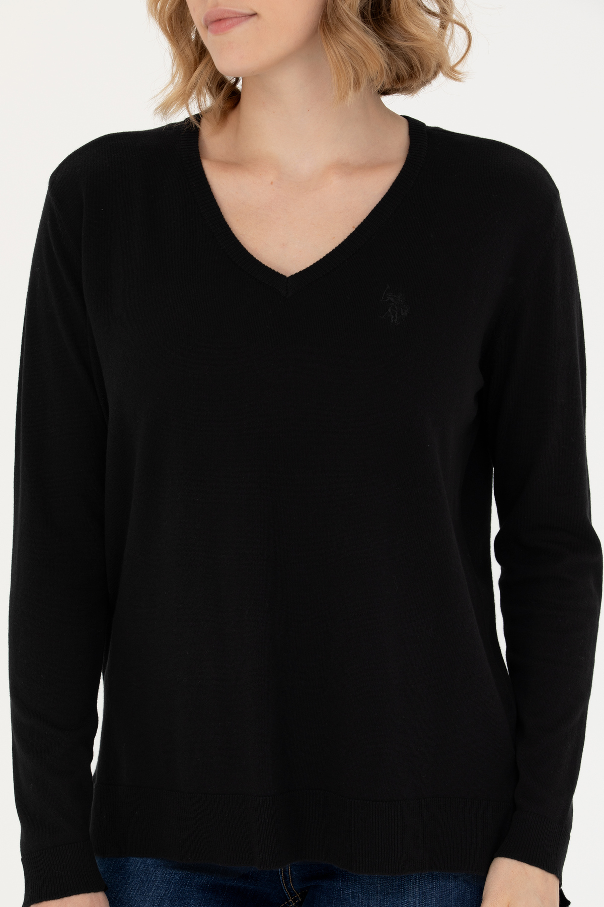 پلیور زنانه یقه هفت U.S. Polo Assn. مدل 50269016-VR046 — 6