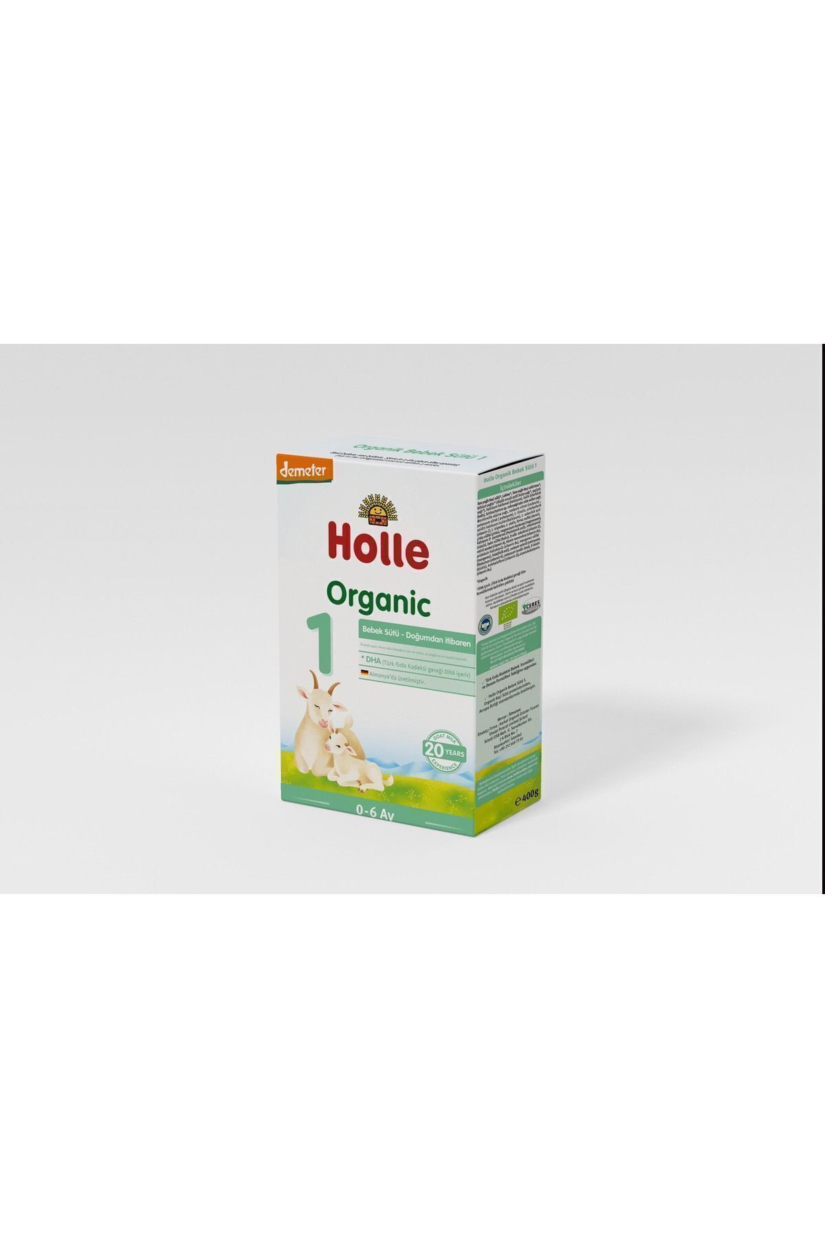 Holle ORGANİK KEÇİ 1 BEBEK SÜTÜ fotoğrafı 2 (önizleme)