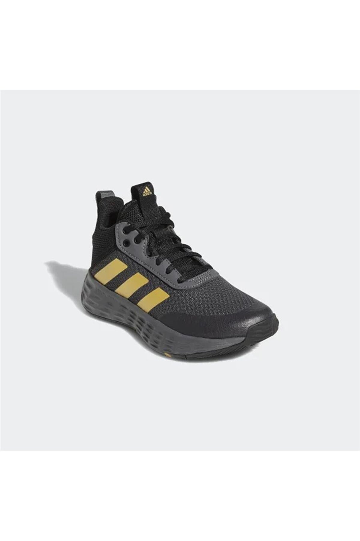 adidas Ownthegame Erkek Gri Basketbol Ayakkabısı görsel 2