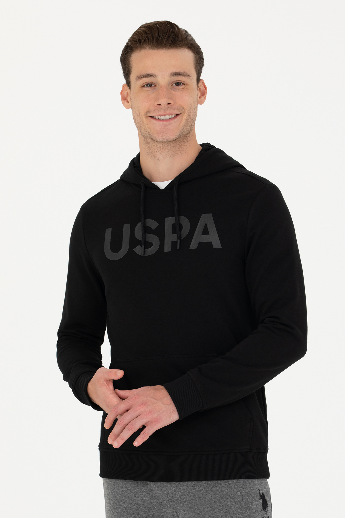 سویشرت مردانه هودی | یو اس پولو U.S. Polo Assn. 926083 TR - تصویر 3