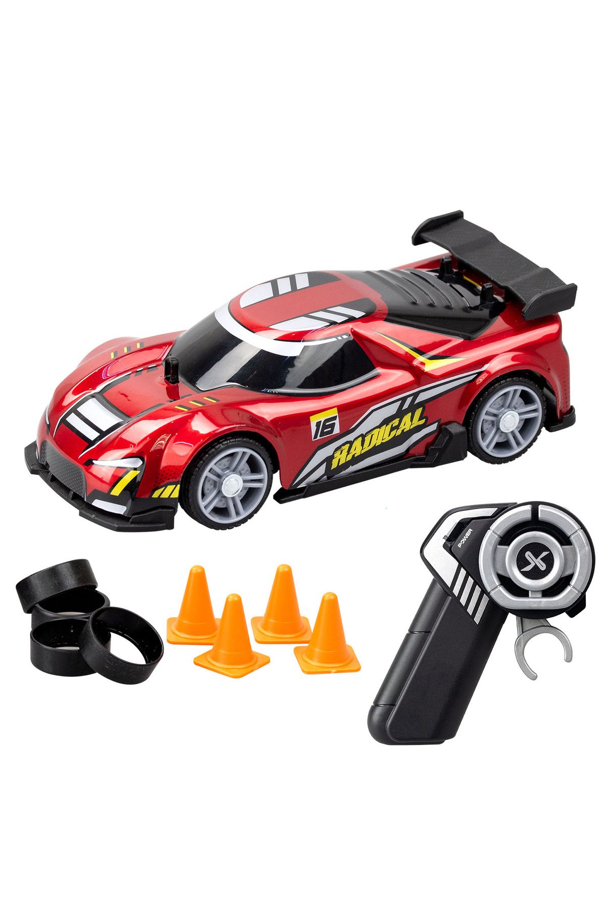 Silverlit Exost Build 2 Drive Kumandalı Yarış Aracı Kiti Kırmızı