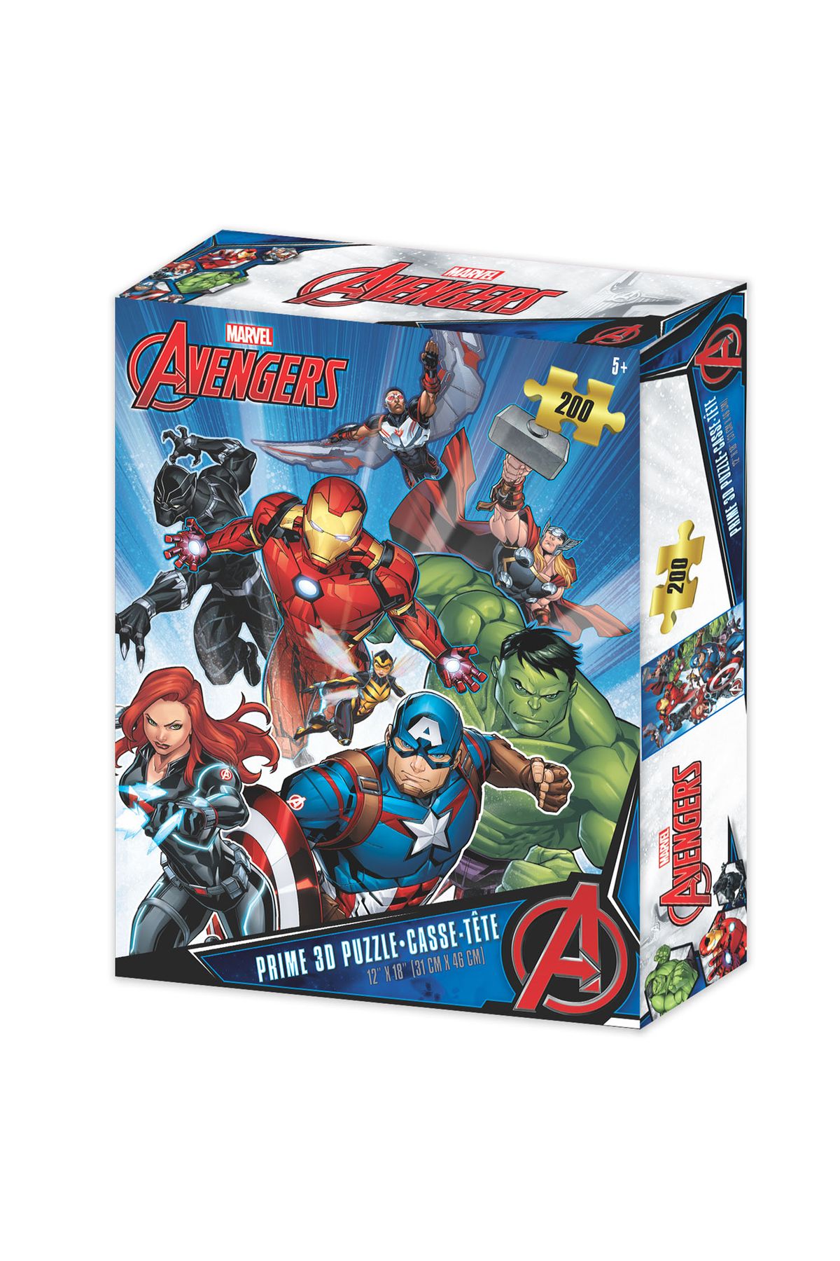 Prime 3D - Avengers 200 Parça Puzzle 33032