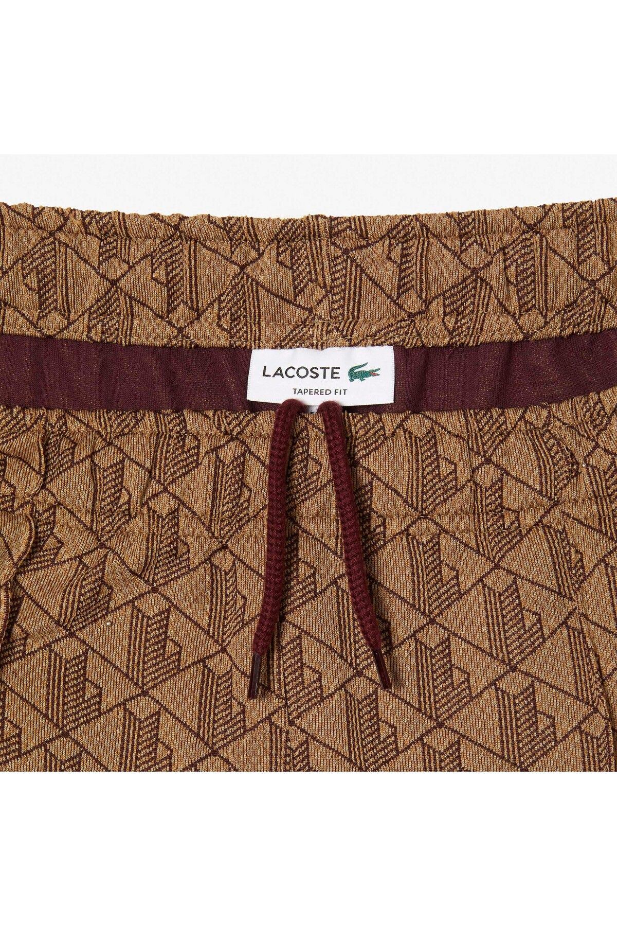 شلوار گرمکن چند رنگ مردانه لباس مونوگرام قهوه ای متناسب با شش Lacoste