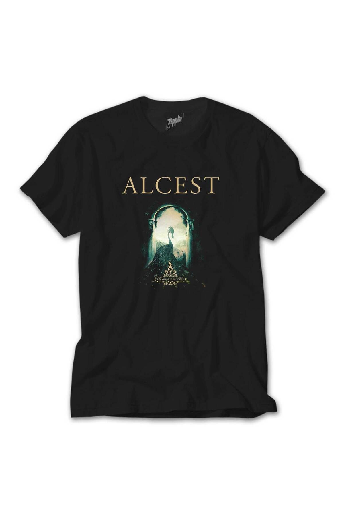 WAKHA Alcest Les Voyages De lâme Siyah Tişört