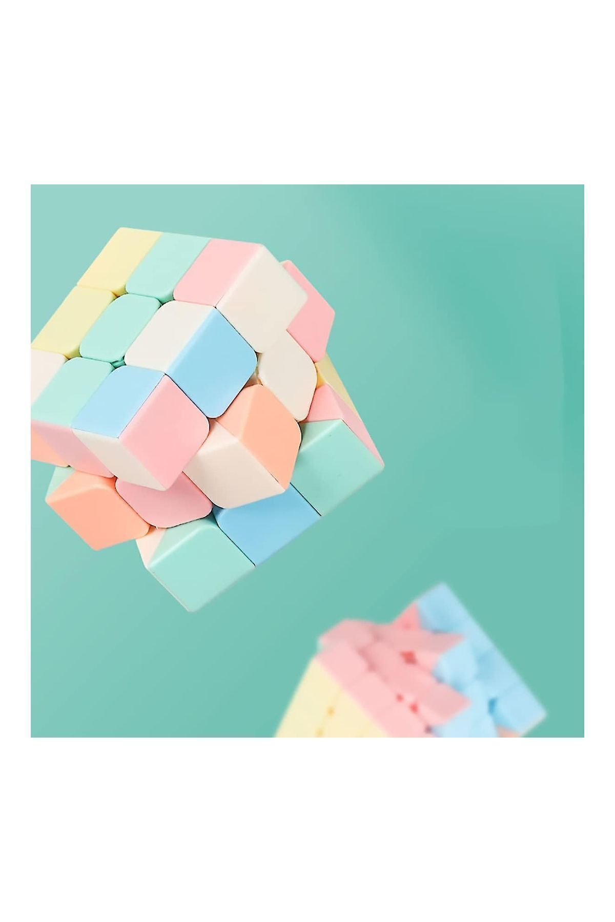 مجموعه مکعب مویو ۲×۲ و ۳×۳ و ۴×۴ و ۵×۵، چهار تکه، بدون برچسب، رنگ‌های پاستلی، مجموعه مکعب هوشمند
