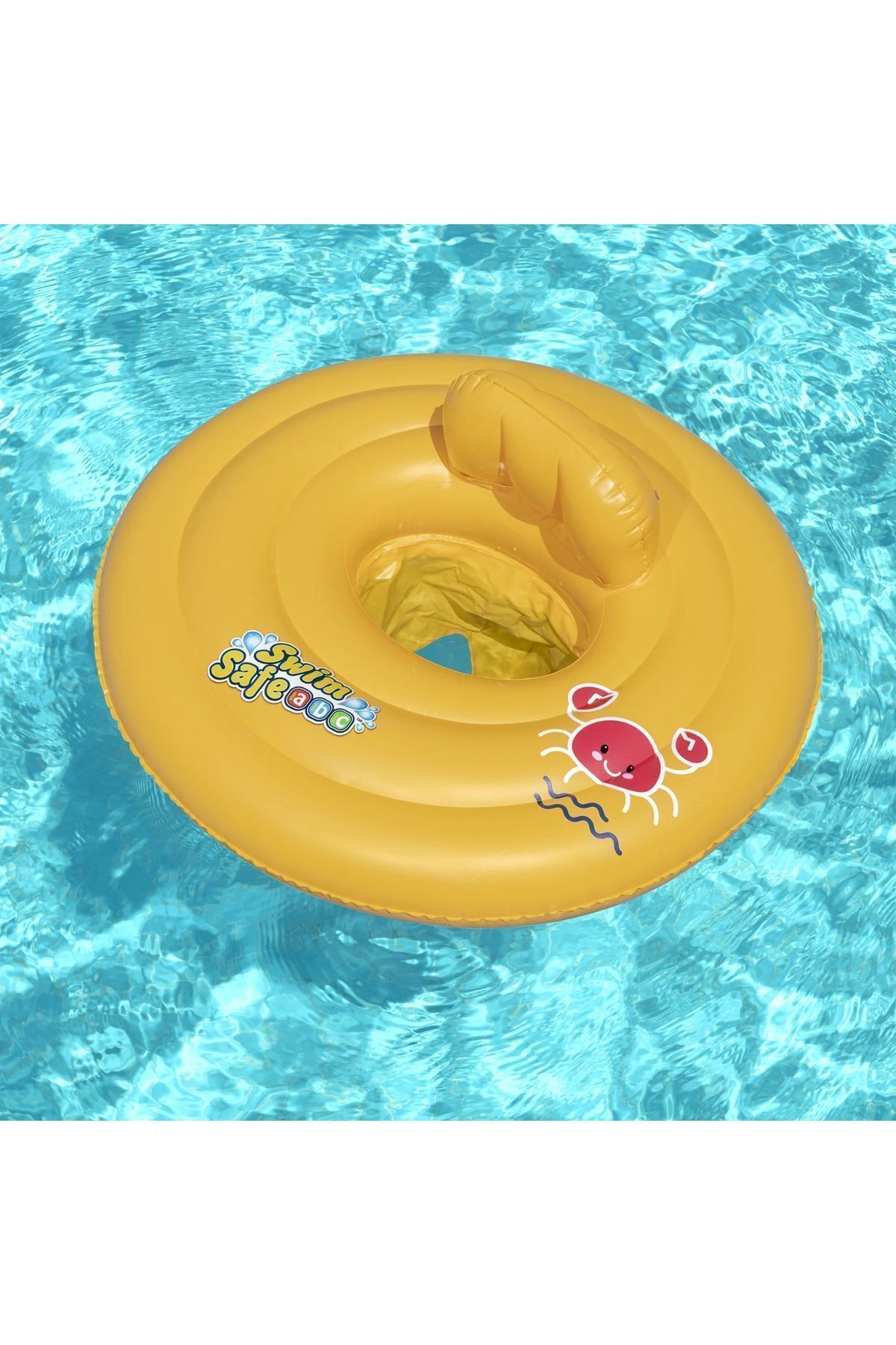 TOYFEST Swim Safe Step A Oturakl Ayak Gecmeli Bebek Yuzme Simidi 6 Ay 18 Ay Fiyat Yorumlar Trendyol