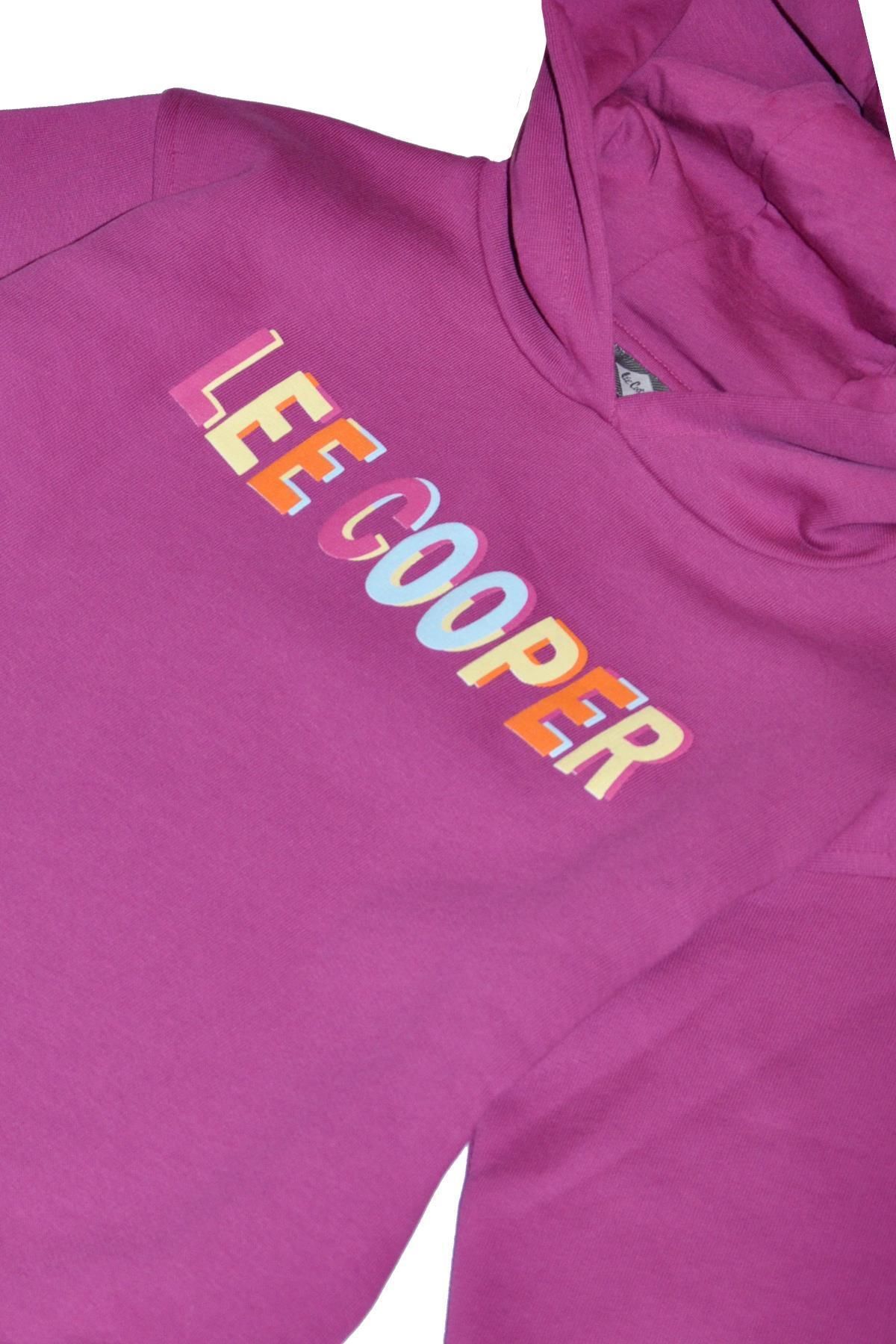 سویشرت دخترانه جوی صورتی.صورتی Lee Cooper