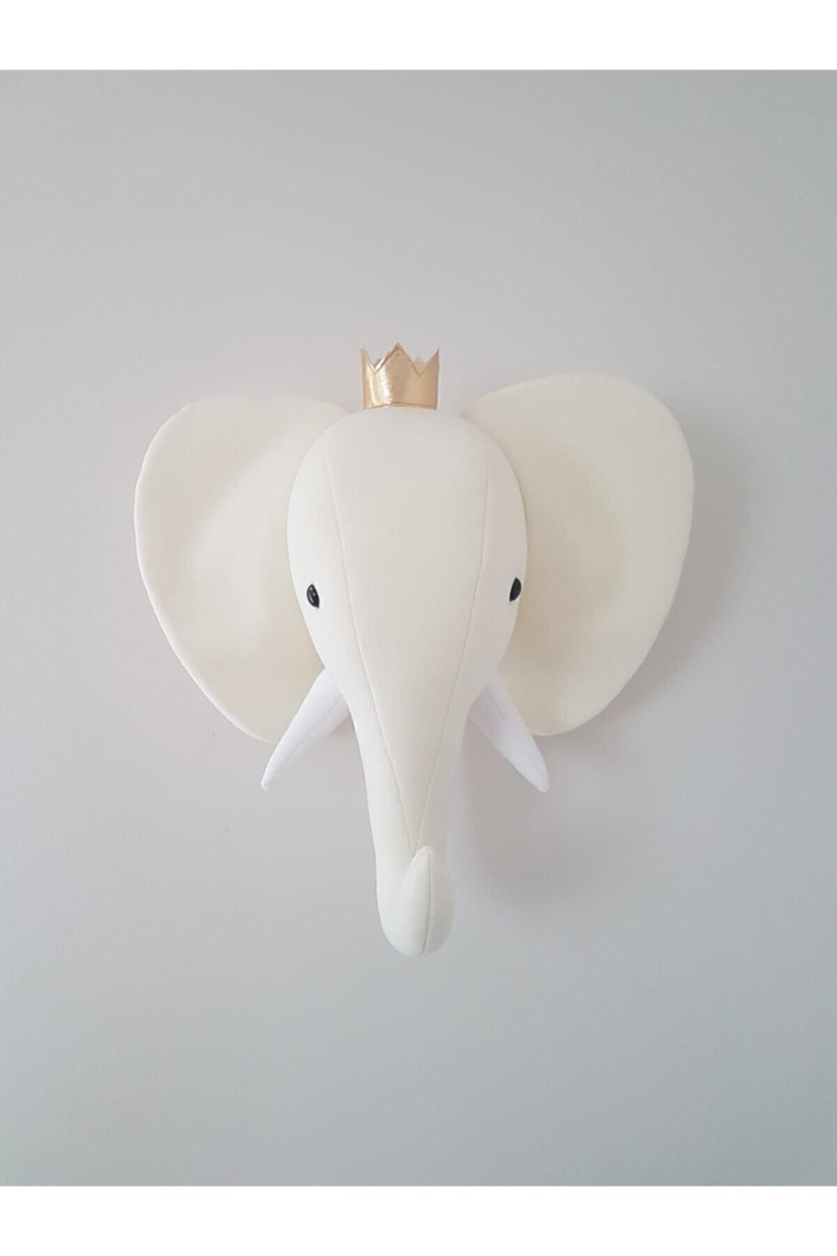 minibellababy Fil Büst Duvar Dekoru Krem