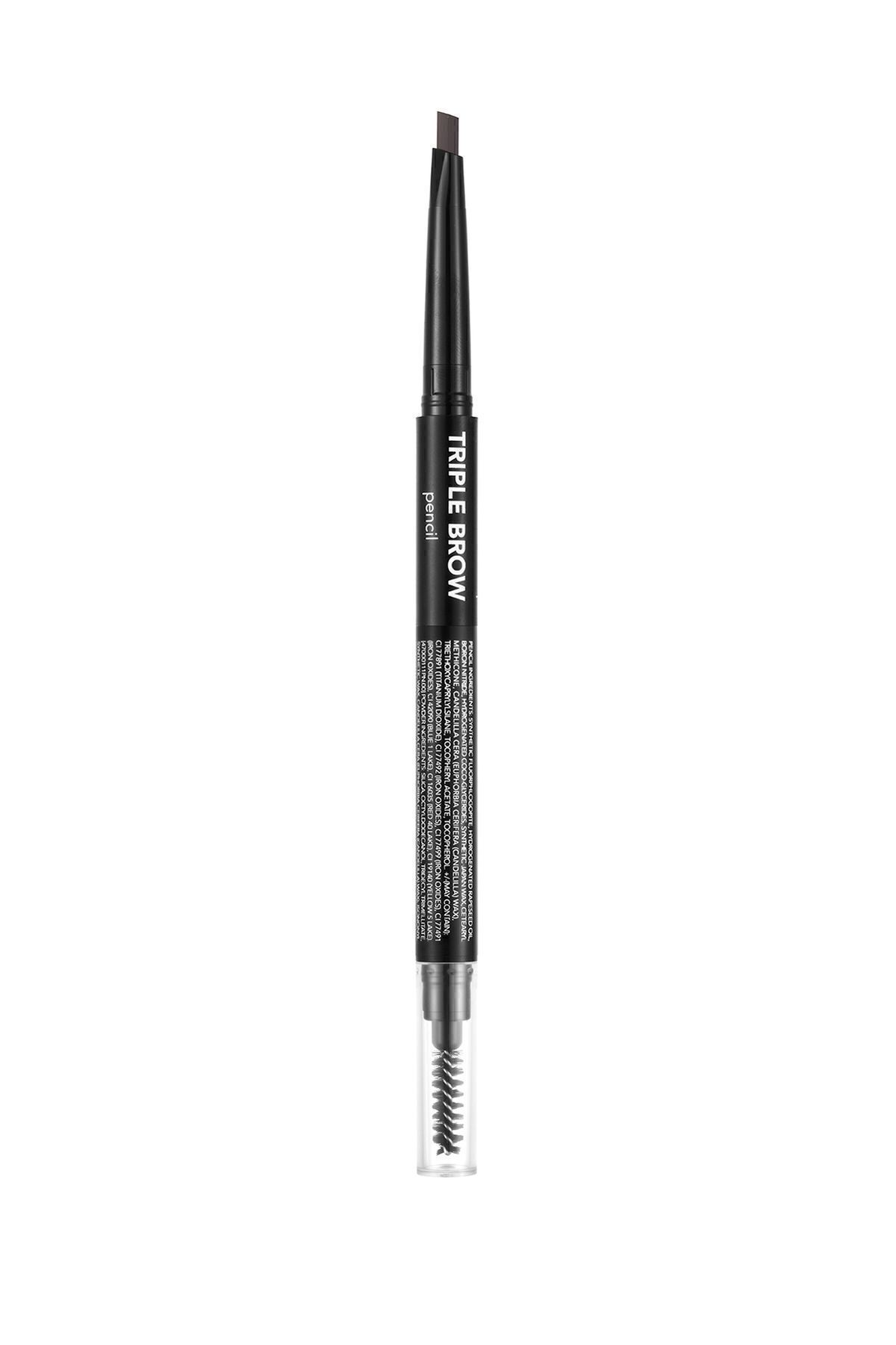 مداد آرایشی ابروی سه گانه 3 در 1 با بافت کرمی Flormar