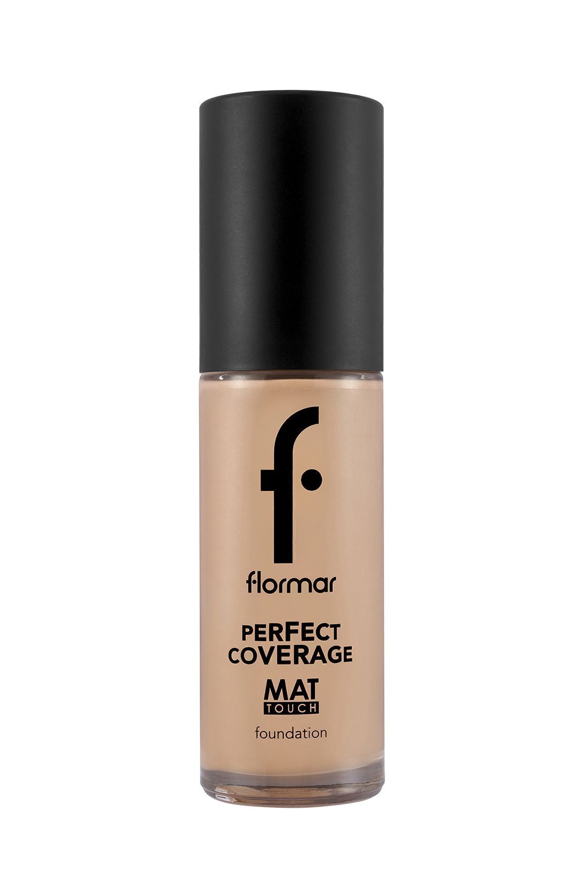 Flormar-Matte Finish Foundation (Cold Bottom Tone) - Matte Touch Foundation - 302 Golden Sand8682536057585 2