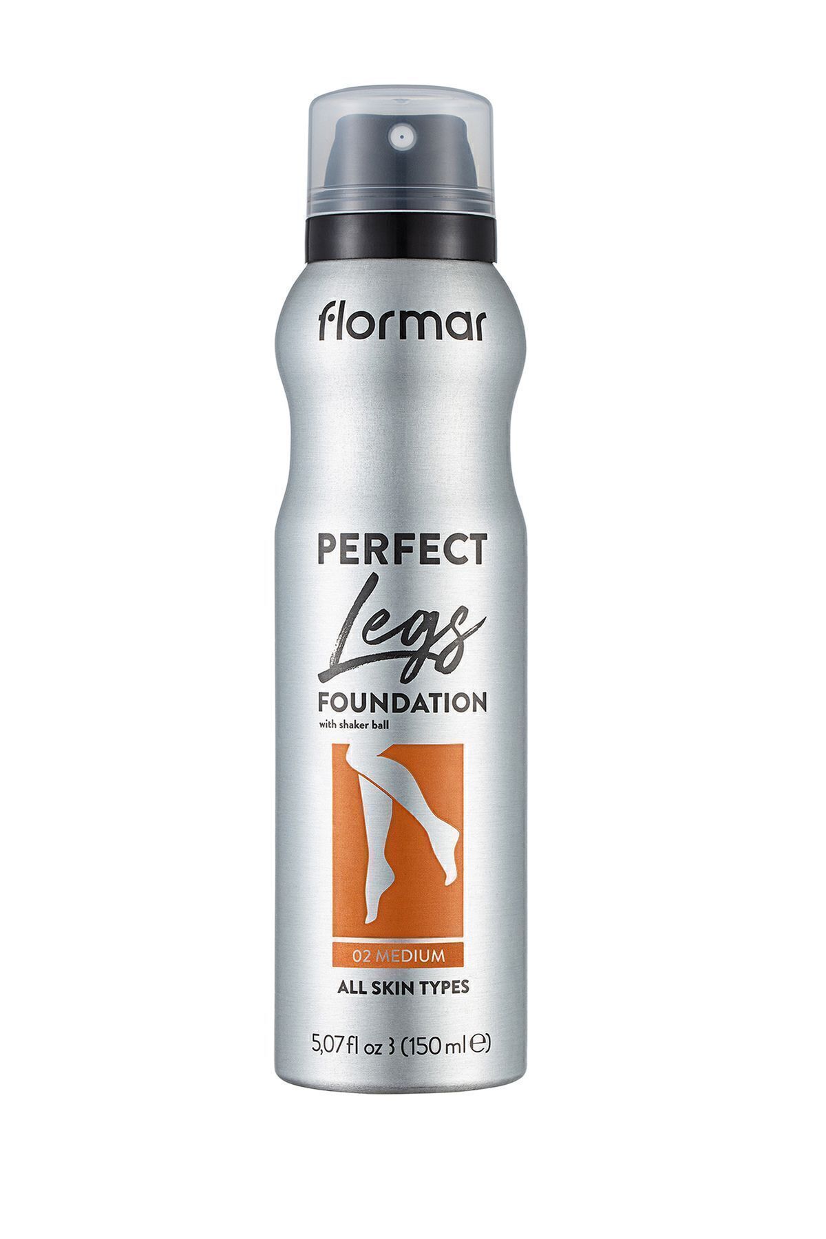 Tone Equalizing Leg Foundation (Warm Undertone) - Fondation Perfect Legs -002 Medium -8690604200689 Flormar