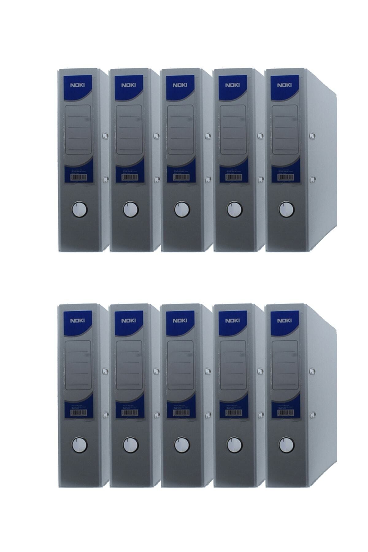 Noki Geniş Plastik Klasör (56411-010) Beyaz 10 Lu Paket