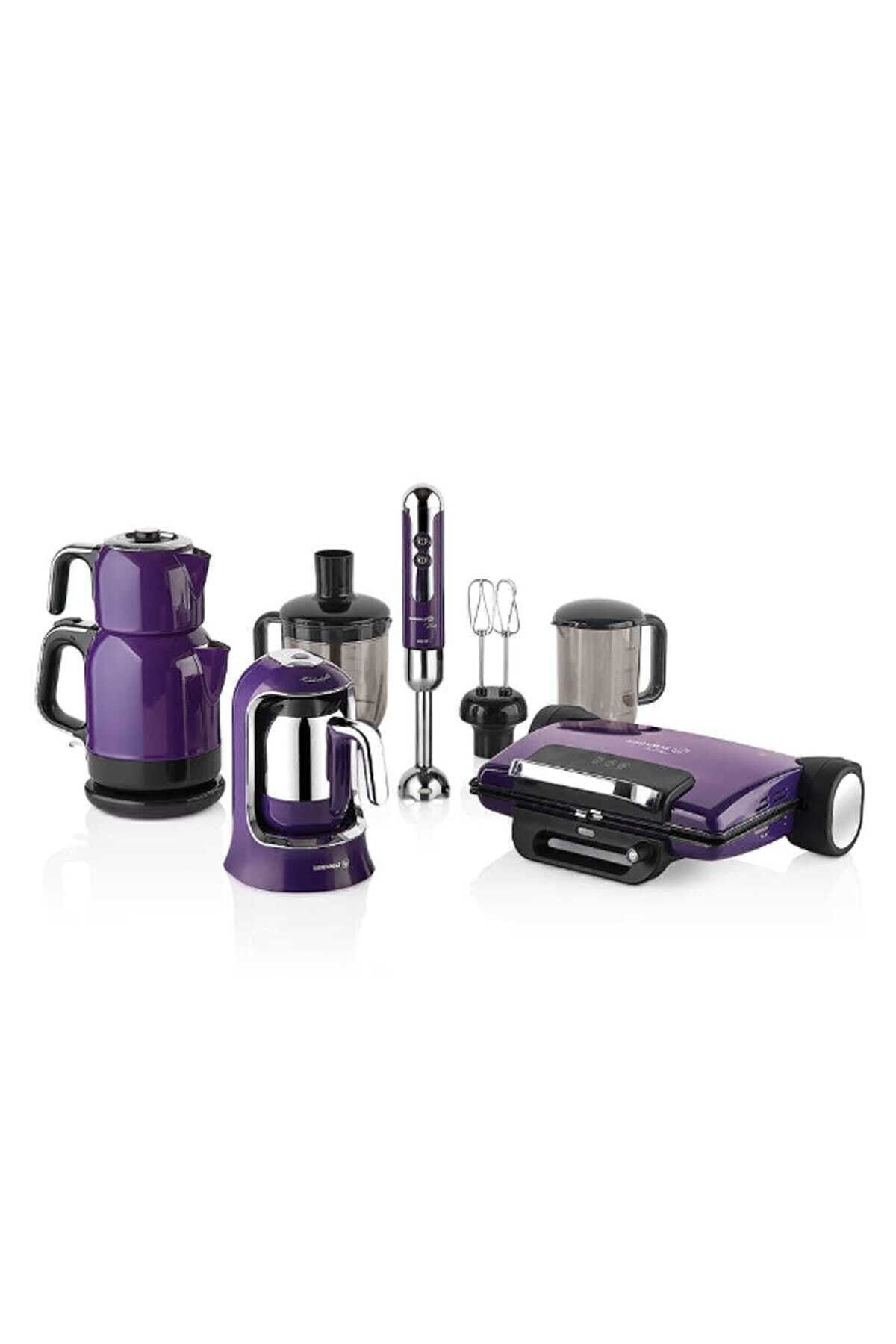 KORKMAZ A1814 Elektro Set Kahve, Çay, Tost Makinesi ve Blender