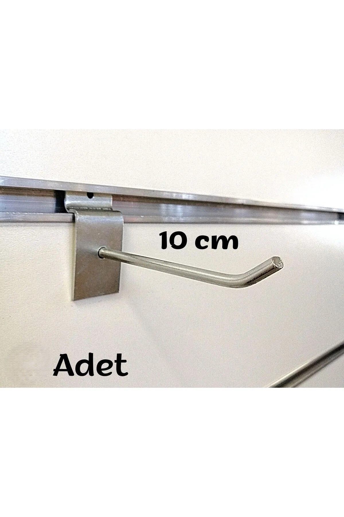 15Pcs Wooden Channel Board Fitting Wire Hanger, Metal Hanger for Hanging Product, Profile Wire Hanger Rod