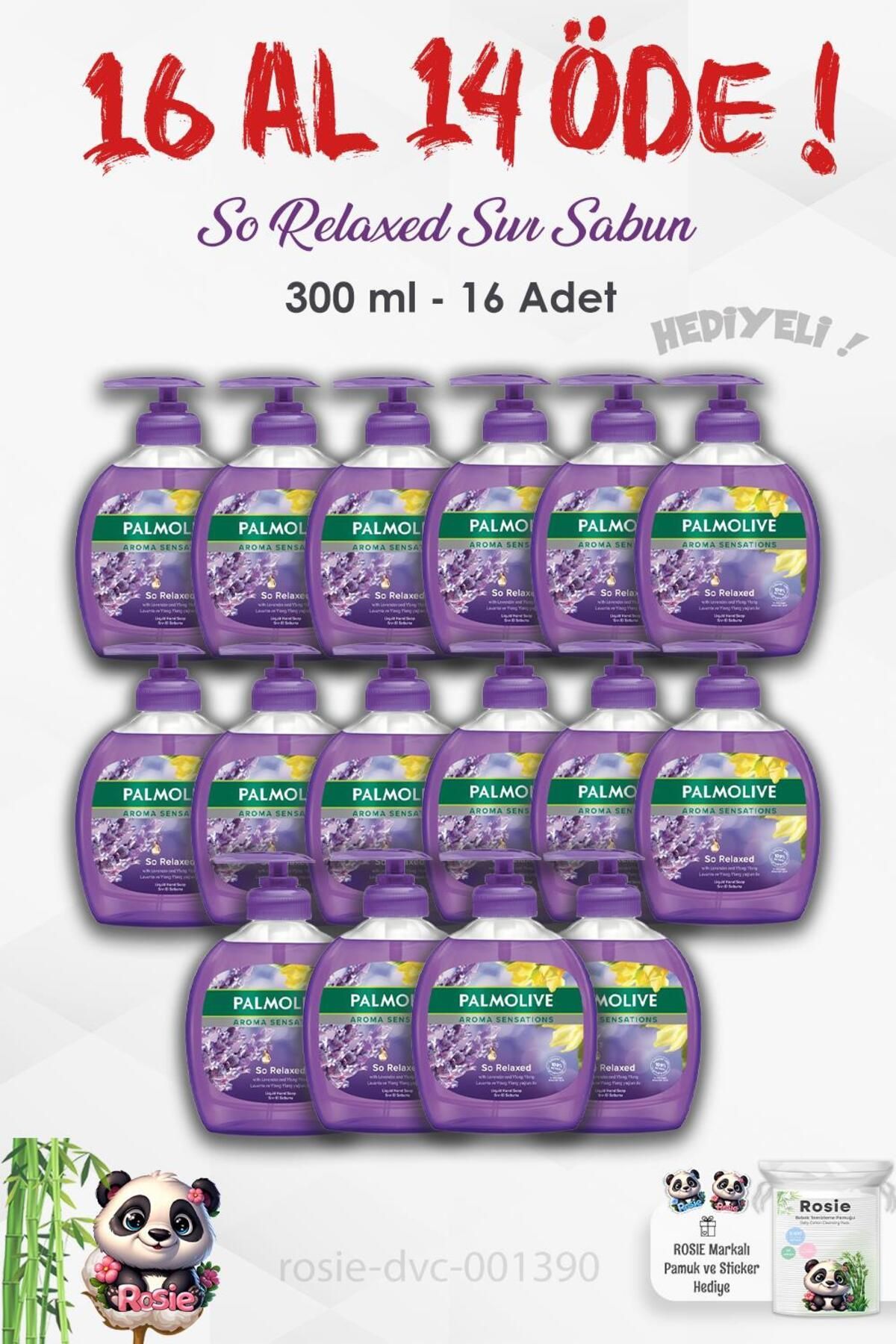خرید 16، پرداخت 14 صابون مایع آروما Sensations So Relaxed 300 ml و ROSIE Palmolive