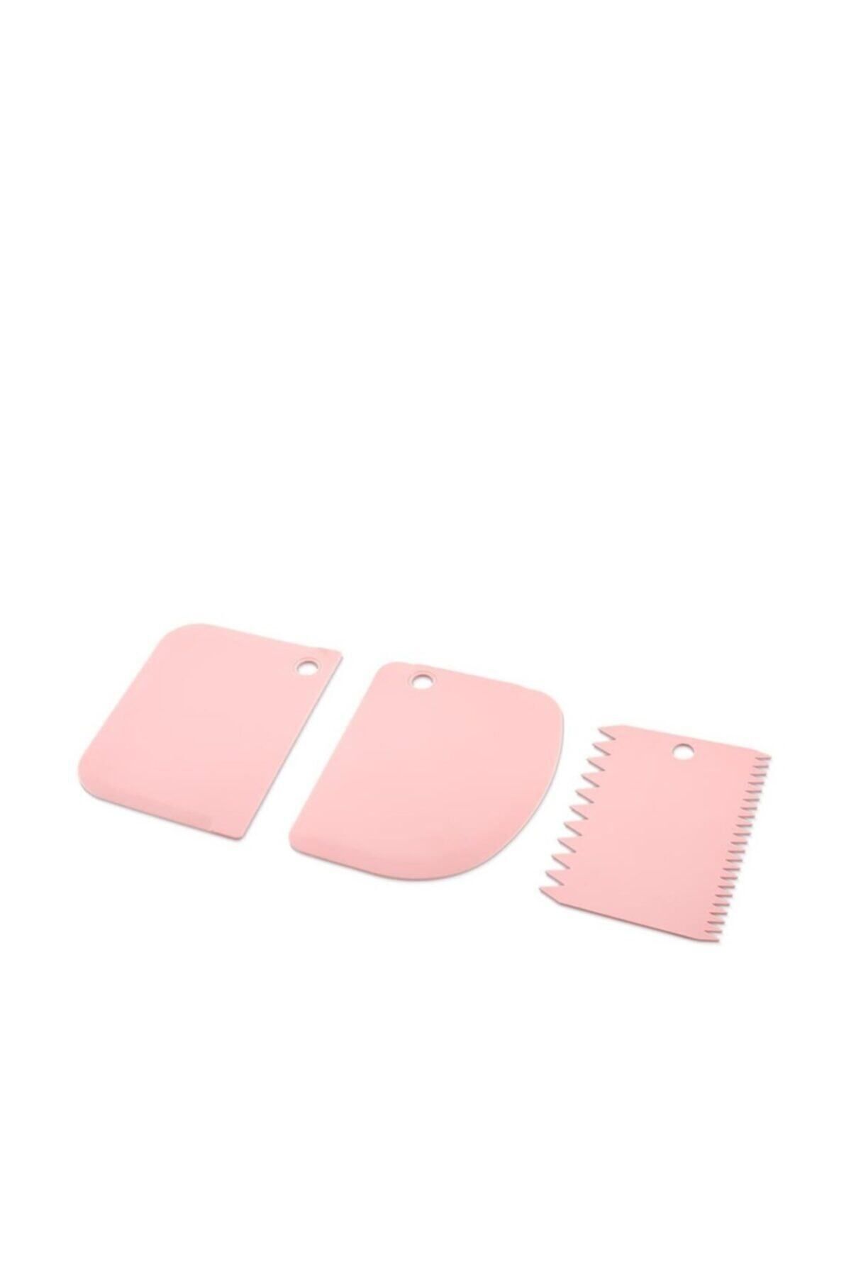 Yayke-Set of 3 Dough Cutting and Scraping Apparatus Pastry Pie Pie Shaper Cutter Scraper 2