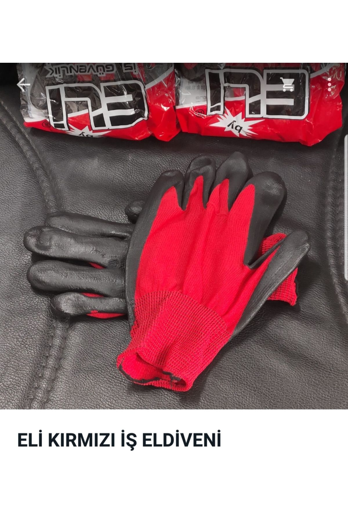 Eli iş eldiveni eli marka 6 çift