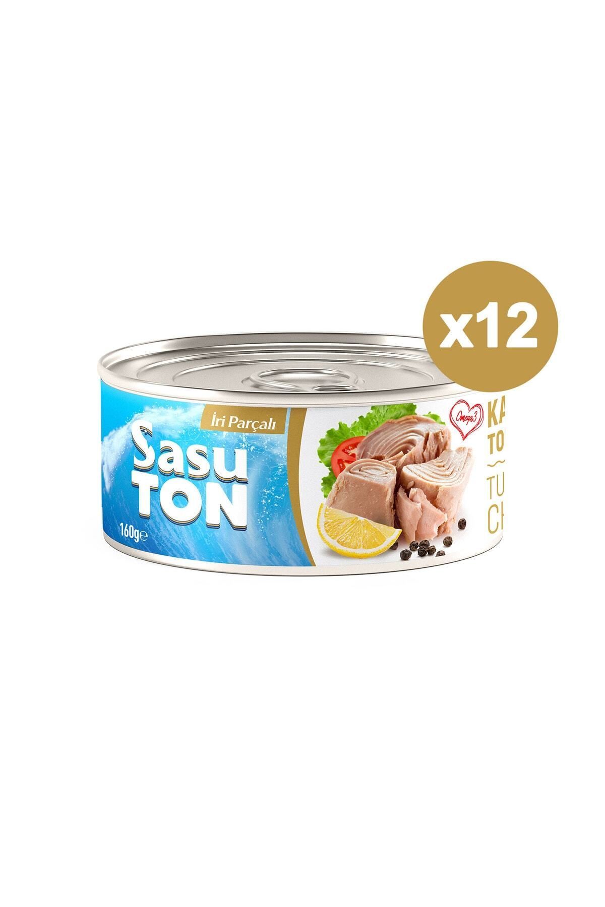 SASU Blue Klasik Ton Balığı 12x160g Iri Parçalı