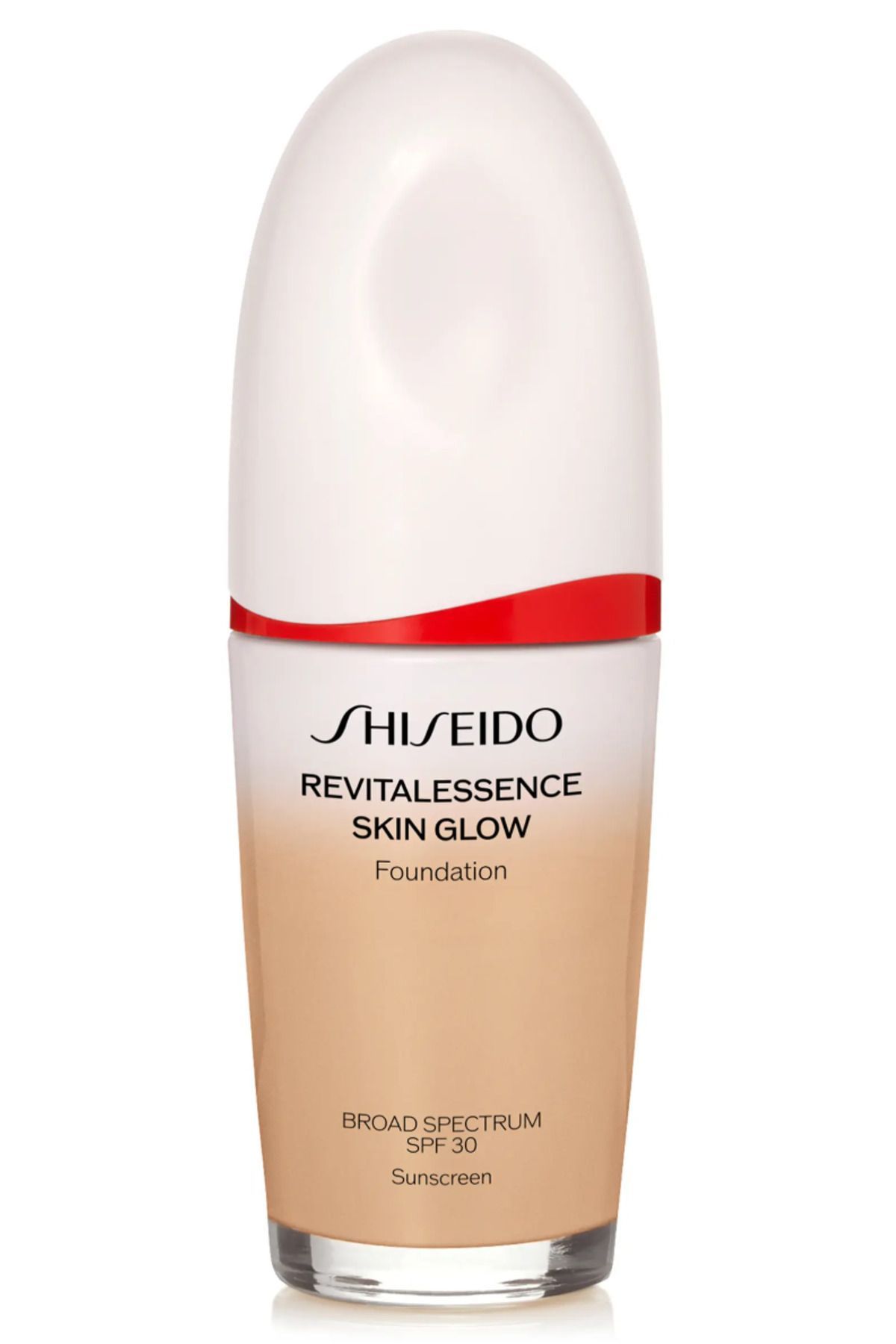 Shiseido-كريم أساس Revitalessence Skin Glow بعامل حماية من الشمس SPF 30 - 30 مل Silk Passi.1643 1