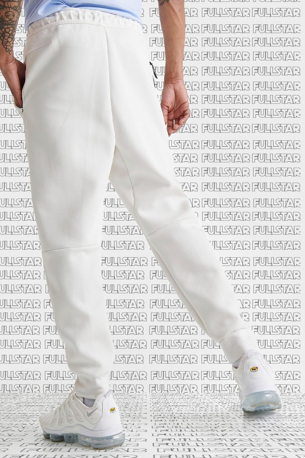 Nike Sportswear Tech Fleece Jogger Pants White Eşofman Altı Kırık Beyaz ...