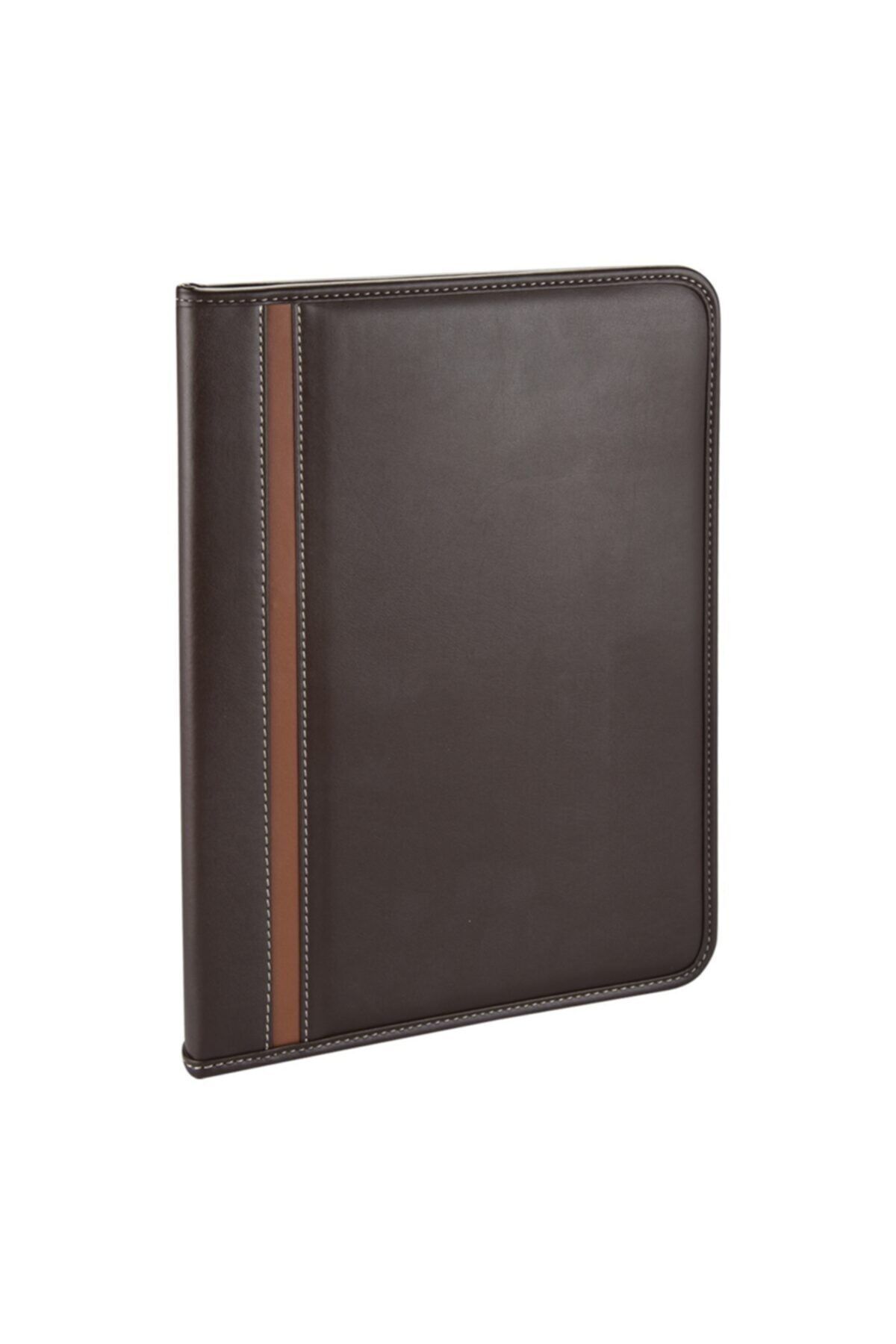 2K-A4 Artificial Leather Phone Zippered Secretary Block Tray with Calculator (100 SHEETS) 2