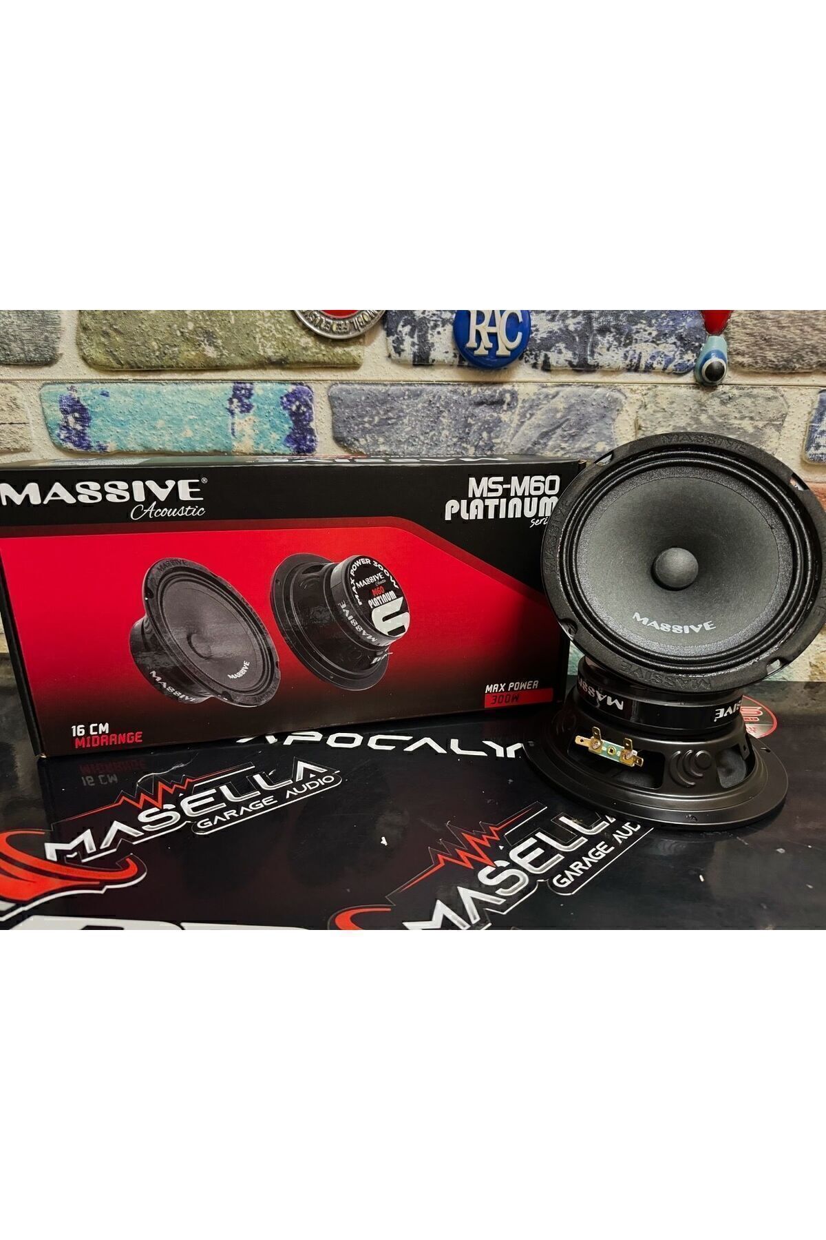 MASSİVEN Massive 16 Cm Midrange Bs6tx Modeli 100 Rms 300 Wat