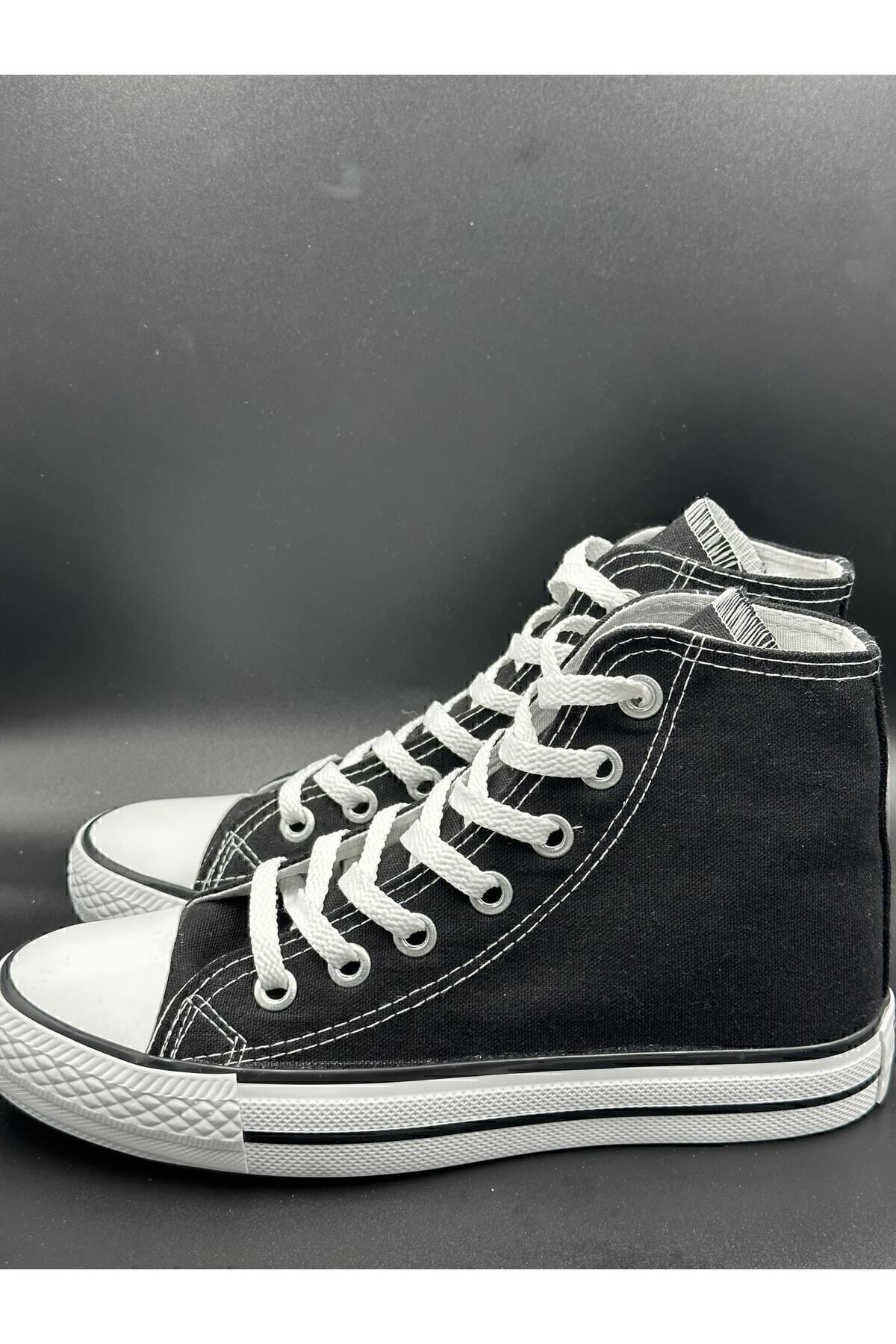 Unisex Beyaz Bilekli Uzun Boğazlı Spor Ayakkabı - Sneaker Convers