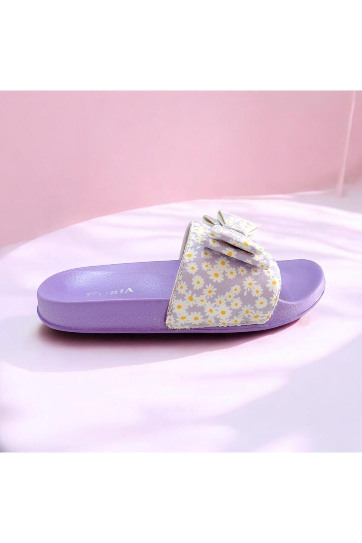 FURIA SHOES-شبشب منزلي فروي للفتيات 2