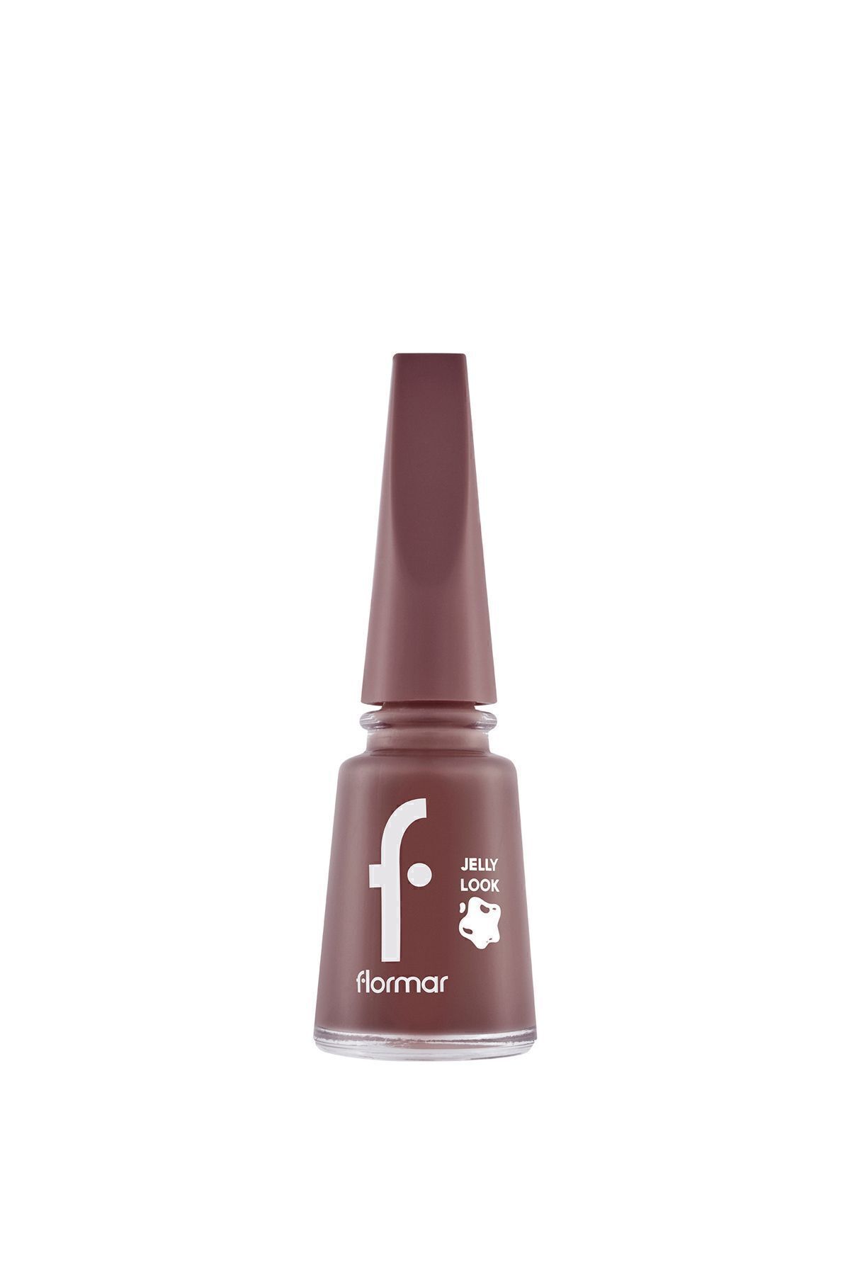 لاک ناخن ژل لوک براق (قهوه ای) - مینای ناخن ژله ای - Jl54 Terracotta - 8690604568864 Flormar