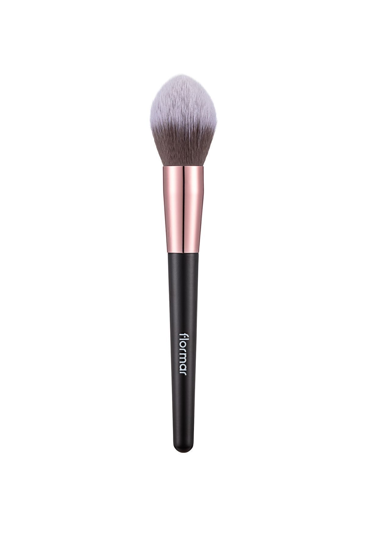 برس رژگونه براش پودری برس آرایشی چند منظوره برس غلتکی نوک مخروطی برس پودری Flormar