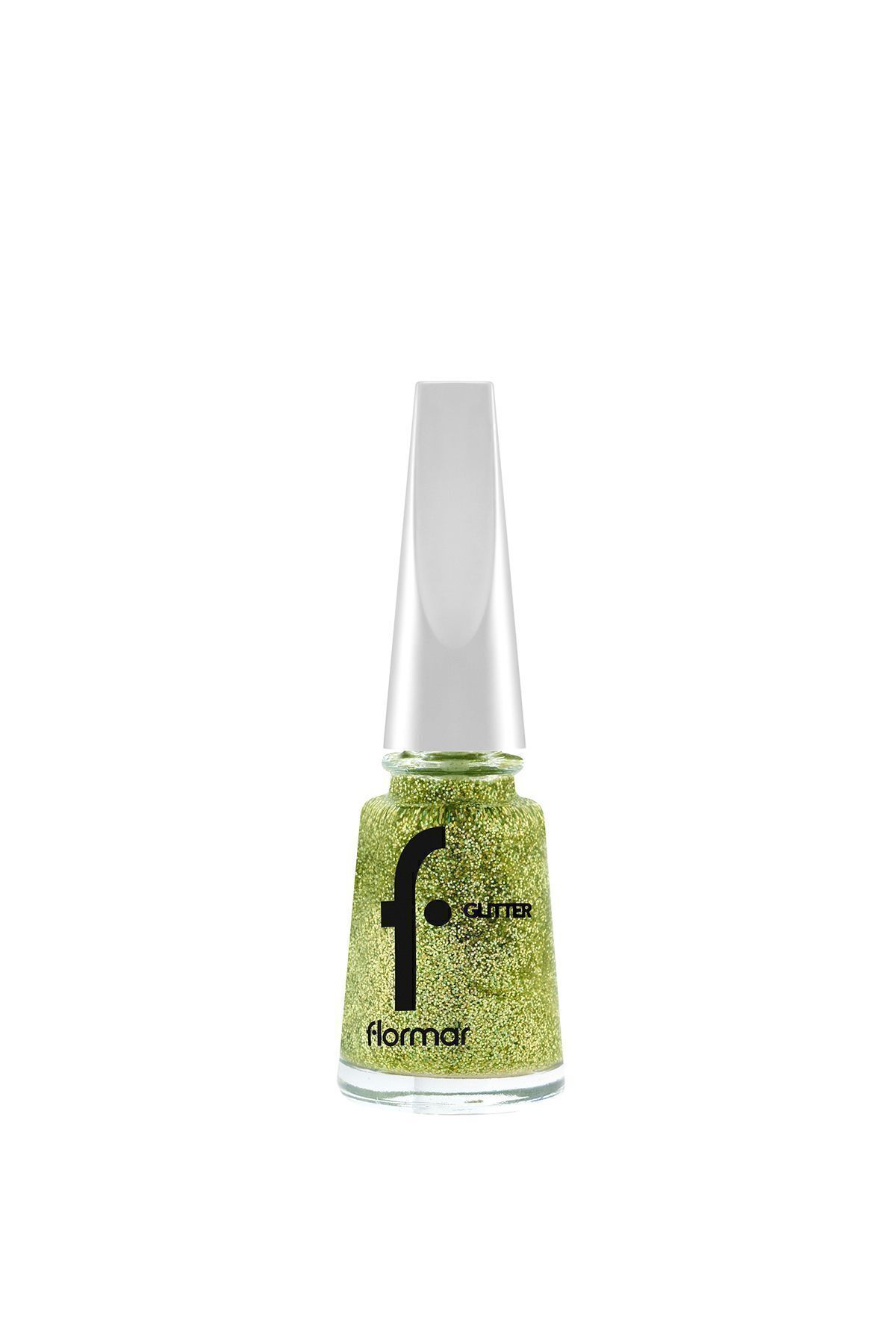 Intense Glitter Transparent Nail Polish - Glitter Nail Nail - Gl004 Gold Rush-8682536049825 Flormar