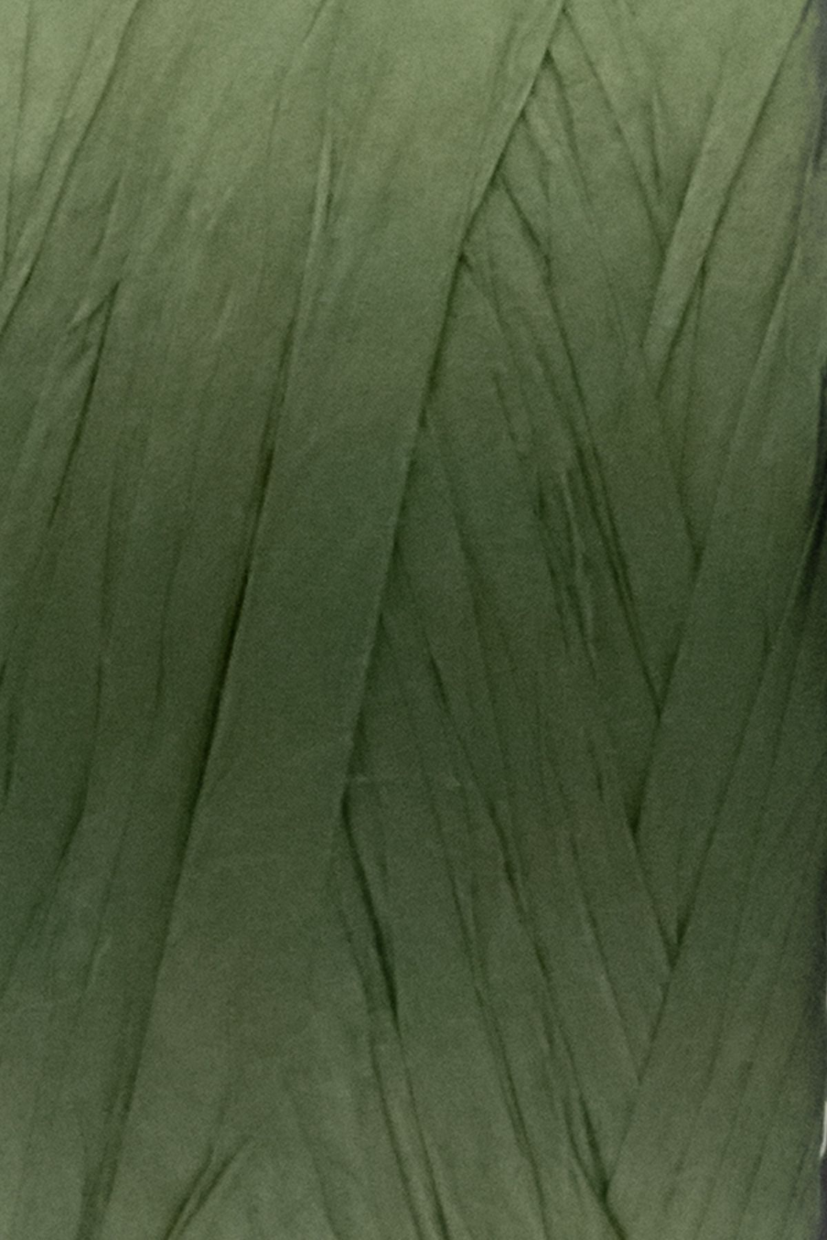 Yüncü Nihat-150Gram Dark Green Raffia String Bag - 250Meter Natural Supla String 2