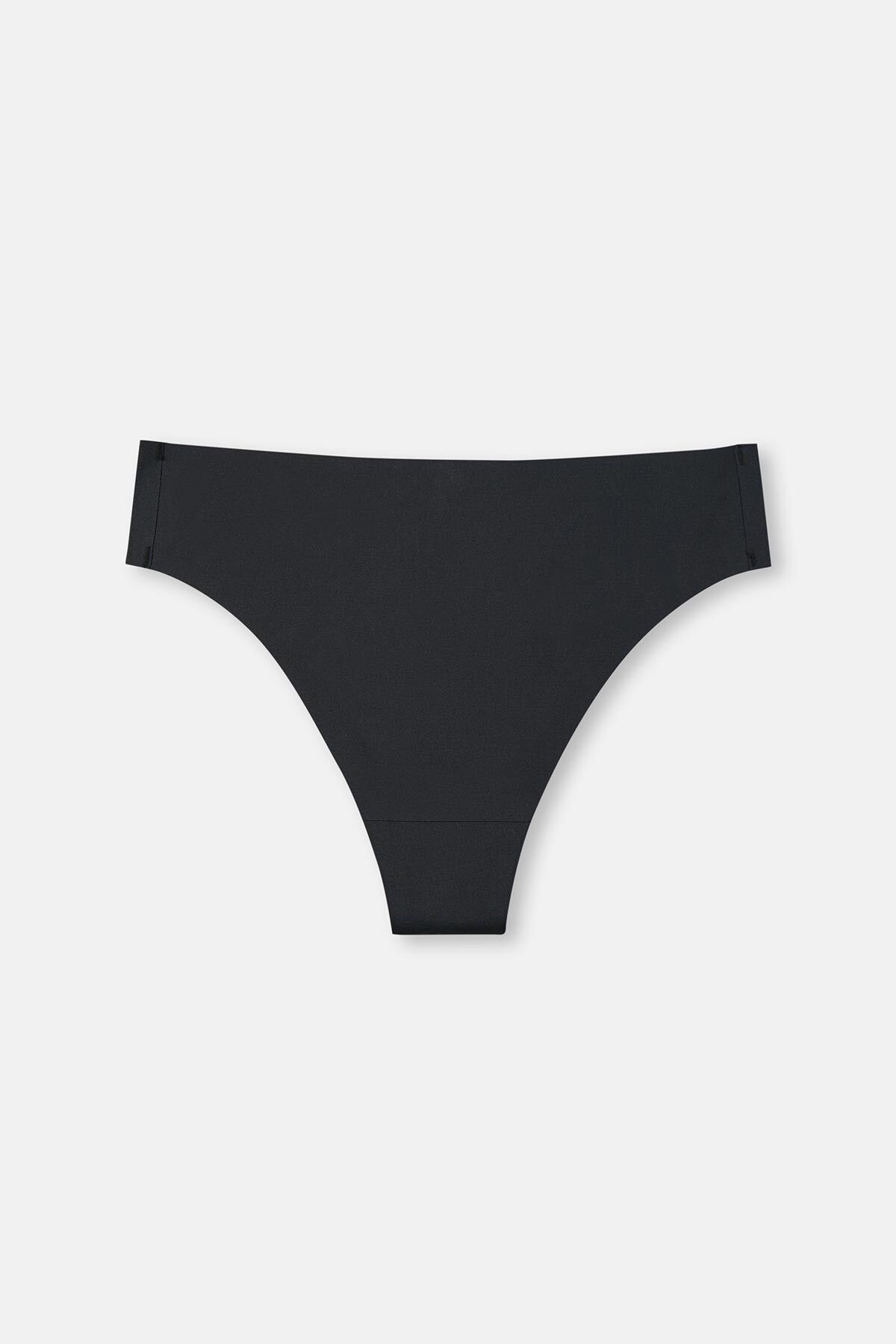 Dagi-5144Kc Laser Cut Black Brazilian Panties 6