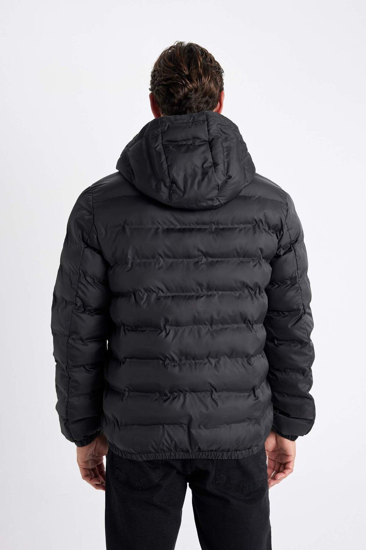 کاپشن مردانه دفاکتو | 3136585 Defacto - Image 7