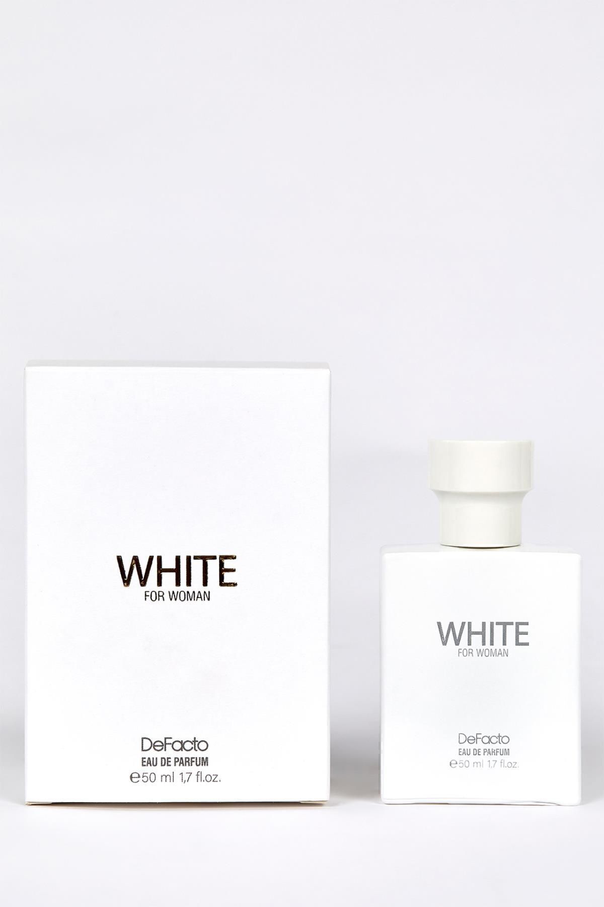 خرید ادکلن زنانه White For Women حجم 50 میلی‌لیتر دفاکتو  Defacto