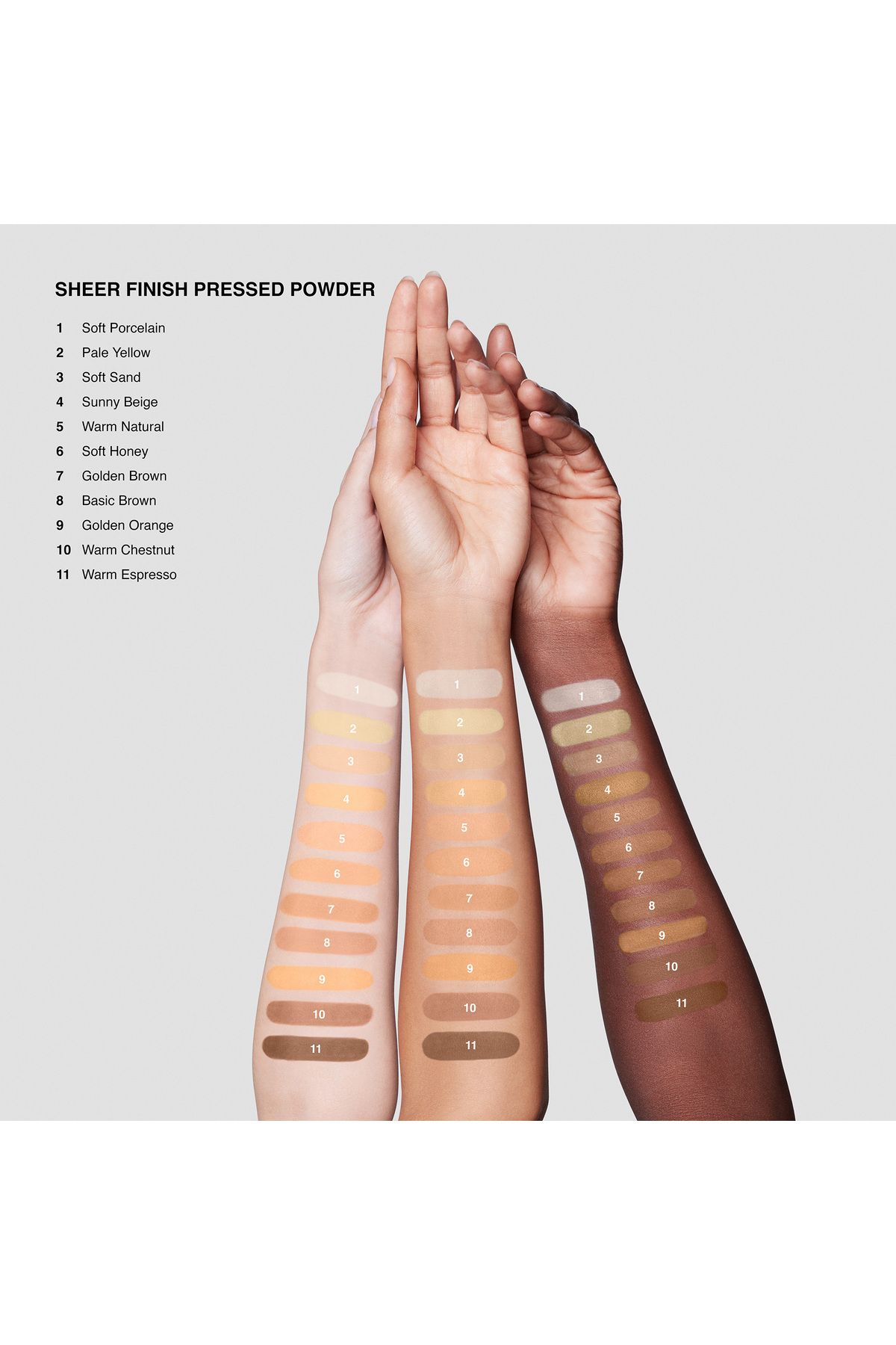 پودر فشرده Sheer Finish - پودر فشرده Soft Honey 716170294346 — بژ 118723 — تصویر 7 از 7