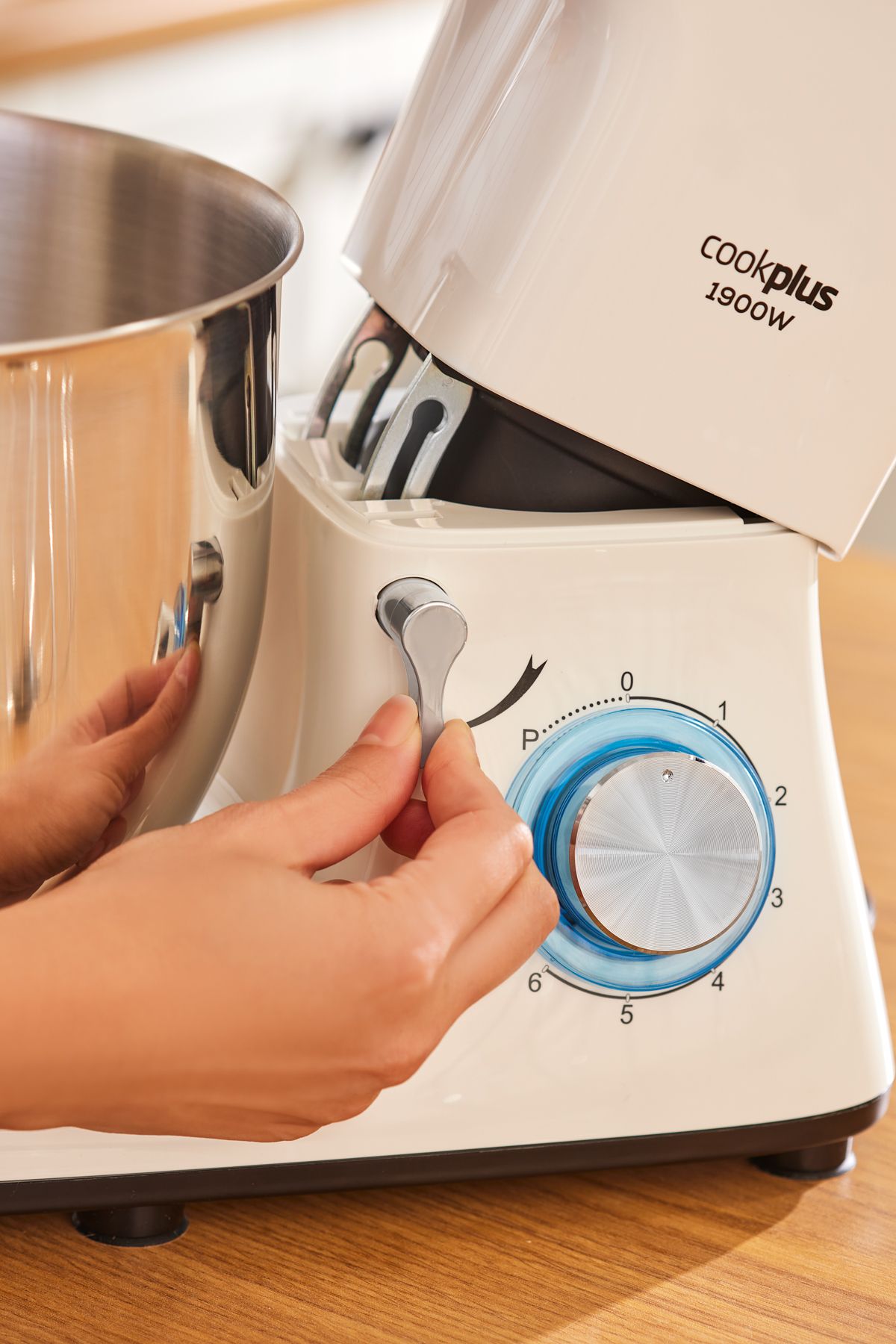 Cookplus Chefcrafter Stand Mikser 1900W Porcelain White - Fiyatı