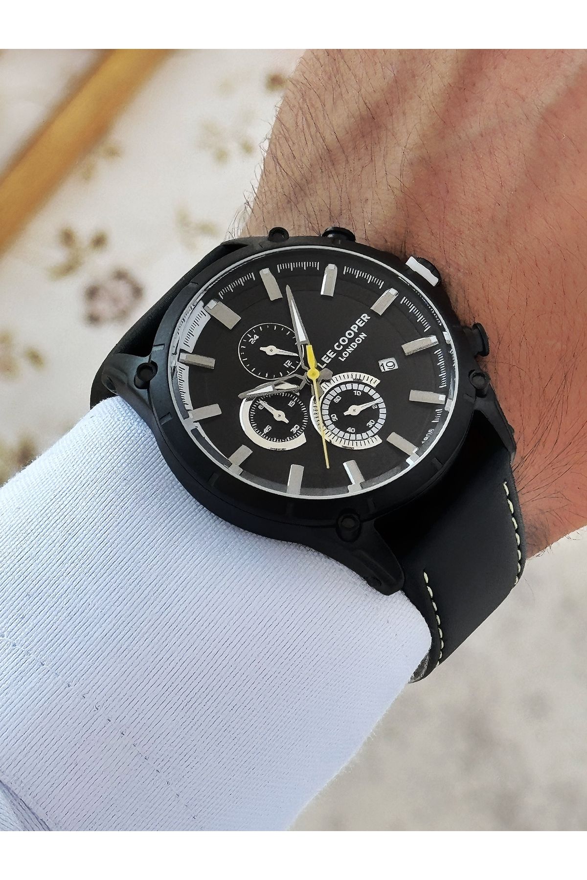 ساعت مردانه مشکی لی کوپرLee Cooper | 7531 اورجینال - تصویر 2