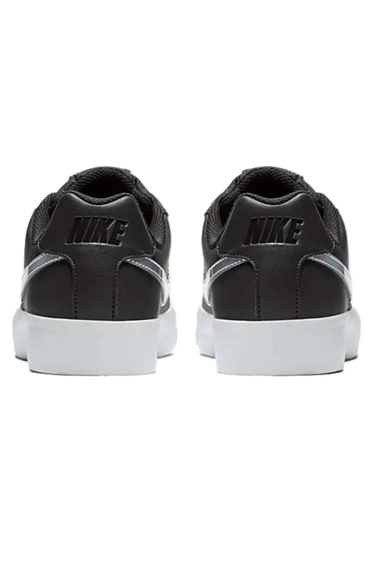 کفش اسنیکر نایکی زنانه منسوجات مشکی بیسیک راسته      Classical/کلاسیک | Nike AO28.10 FS ID - تصویر 3