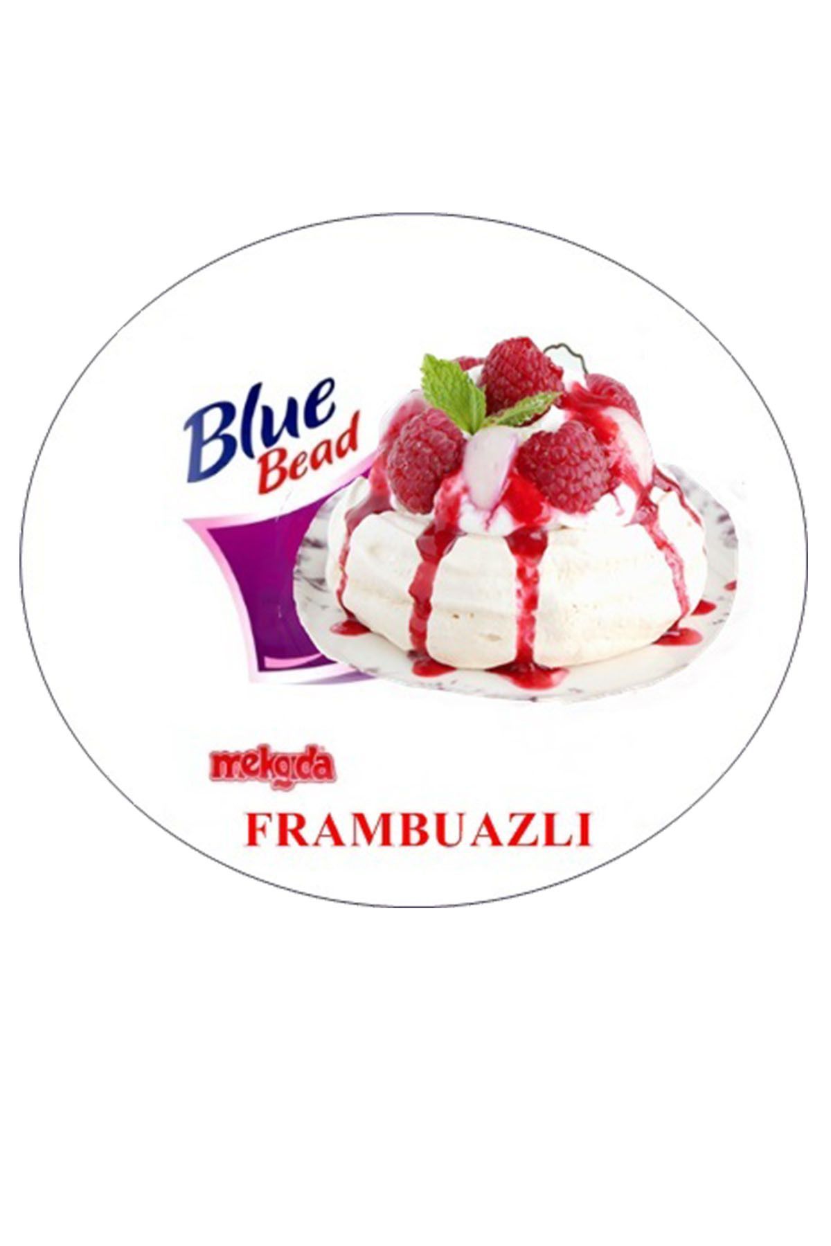 Blue Bead Toping Sos Frambuazlı 150 Gr Bölünmüş Pakette Gelecek
