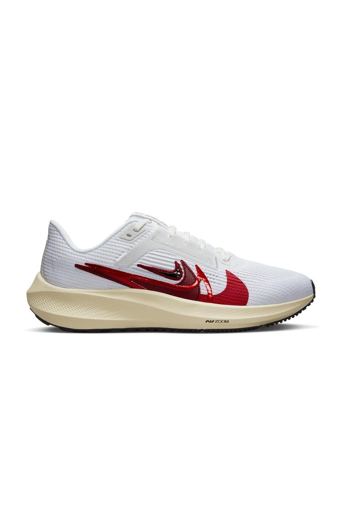 کفش دو و تمرین سفید زنانه های رانینگ در جاده Pegasus 40 Premium FB7703 100 Nike