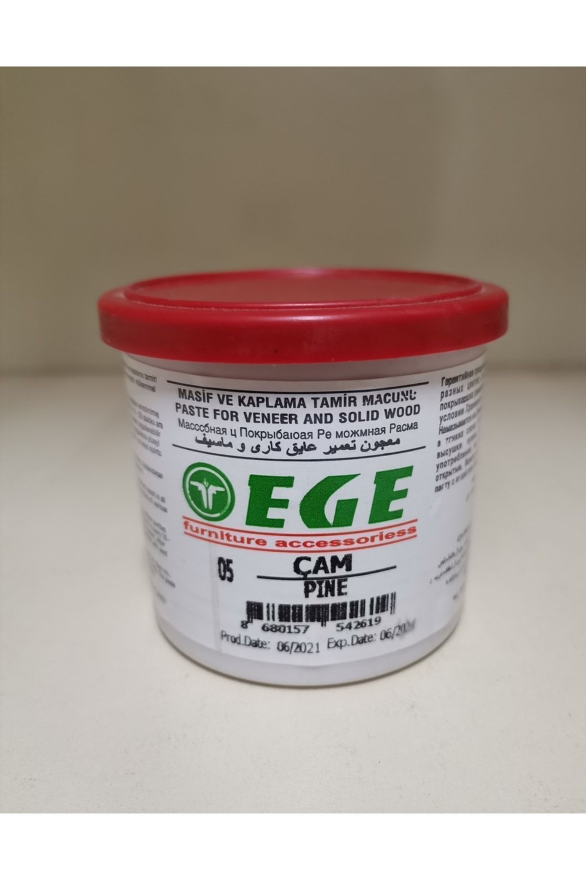 egedekor Ege Tamir Ve Dolgu Macunu 200 gr Beyaz