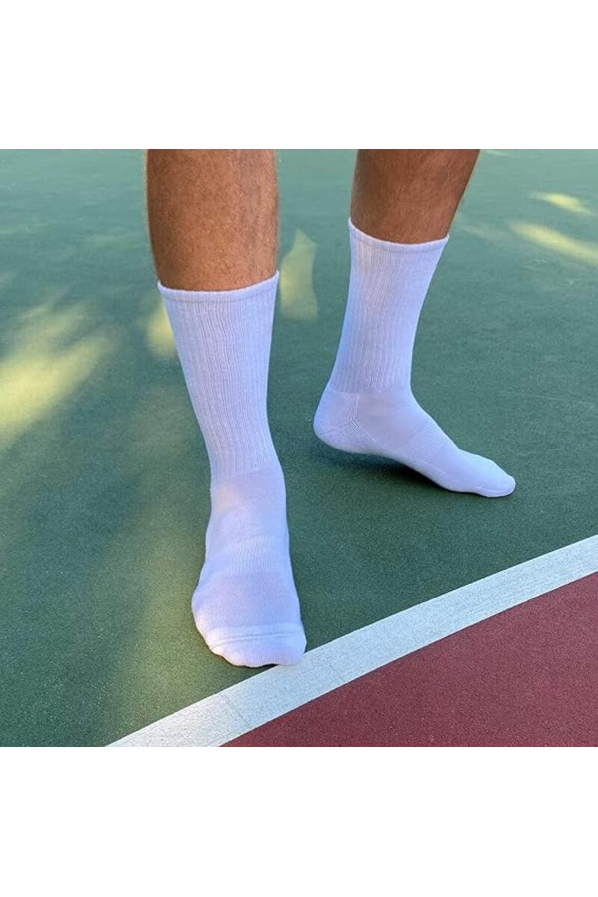 Sportingen  Pamuklu 12 Çift Tenis Çorap Soket Boy - Unisex - Görsel 6