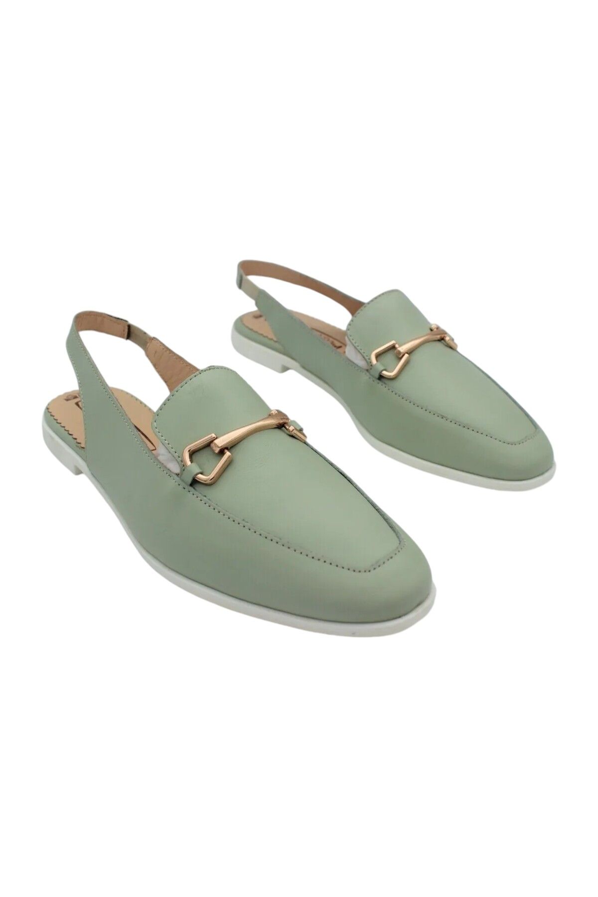 صندل زنانه آبی سرمه ای aayak&kabımofficial | AYAKKABIMM22567 اورجینال - تصویر 4