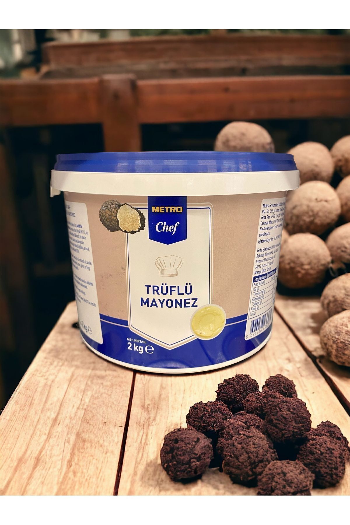Metro Chef Trüflü Mayonez 2000 gr.