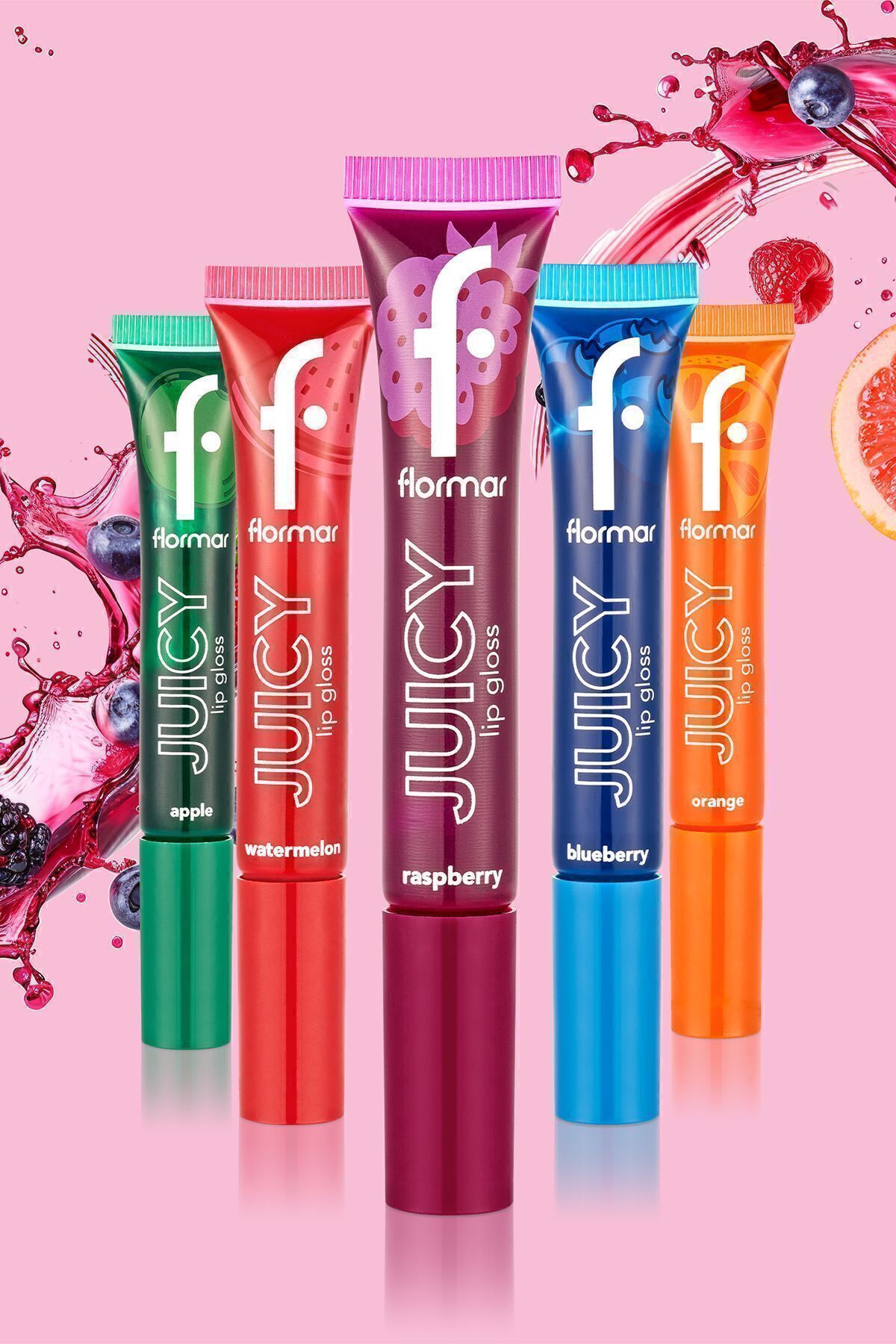 Flormar-Fruit Flavored Lip Gloss (Watermelon) - Juicy Lip Gloss - 005 Watermelon - 8682536087759 6