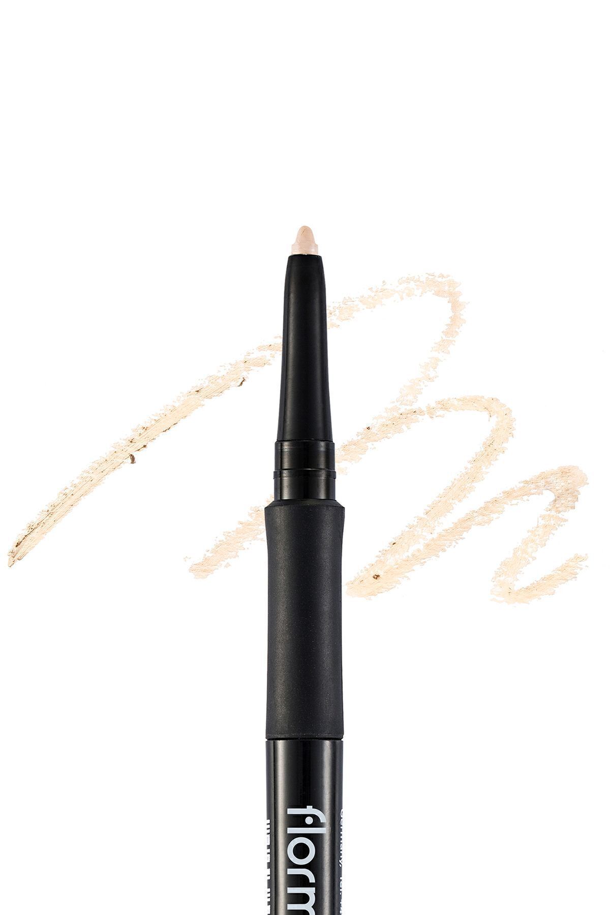 Flormar-Asansörlü Mat Göz Kalemi (Ten) - Stylematic Eyeliner - S04 Cream Dream - 8690604190515 4