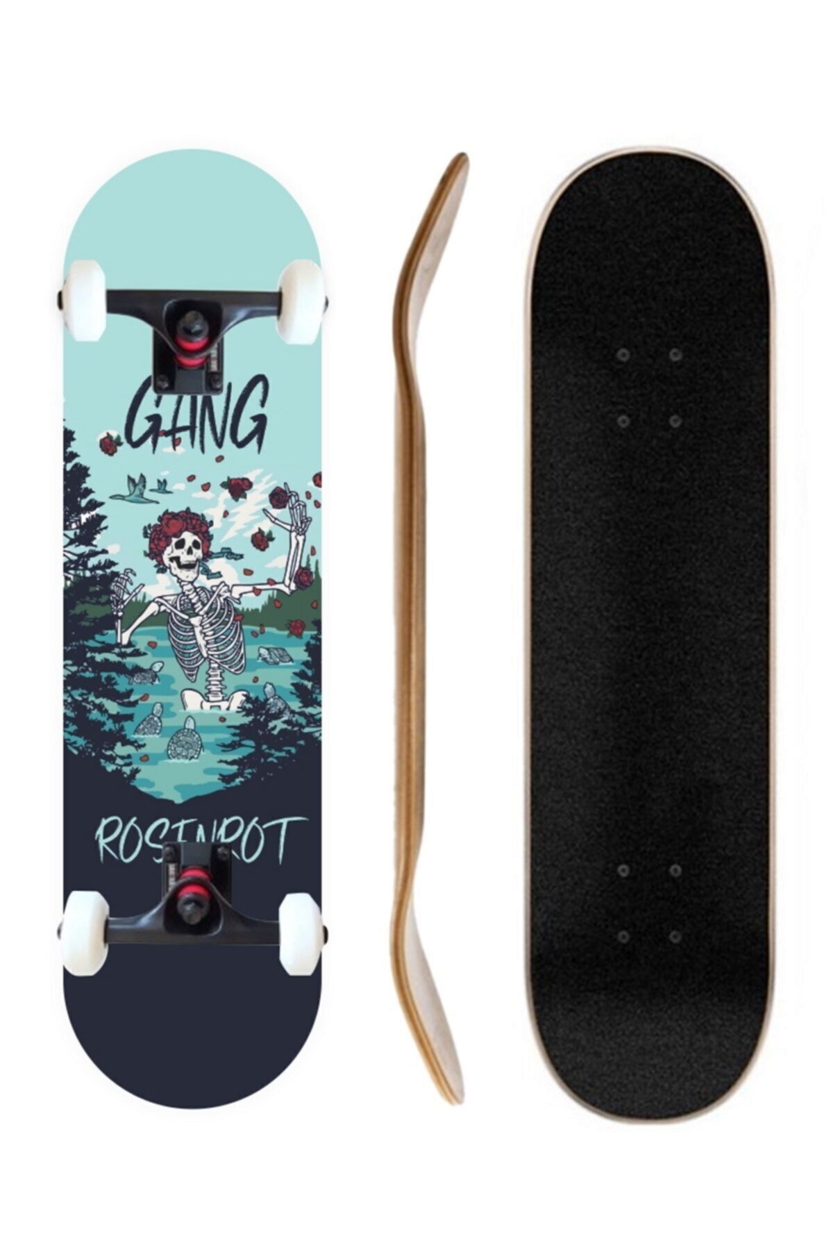 Genel Markalar Skateboards 8.0 Rosenrot Complete Profesyonel Kaykay