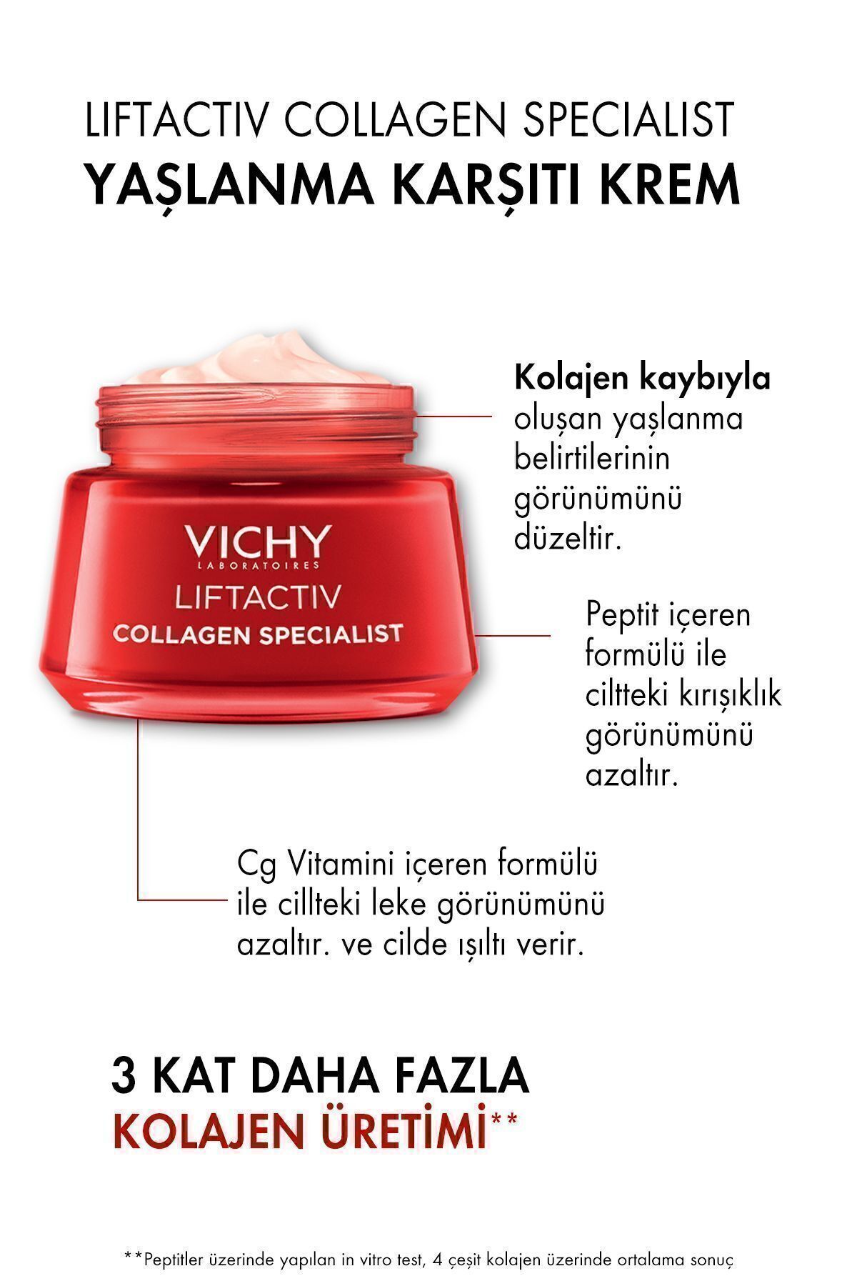 ست مراقبت ضد پیری و چین و چروک متخصص کلاژن Lıftactiv Vichy